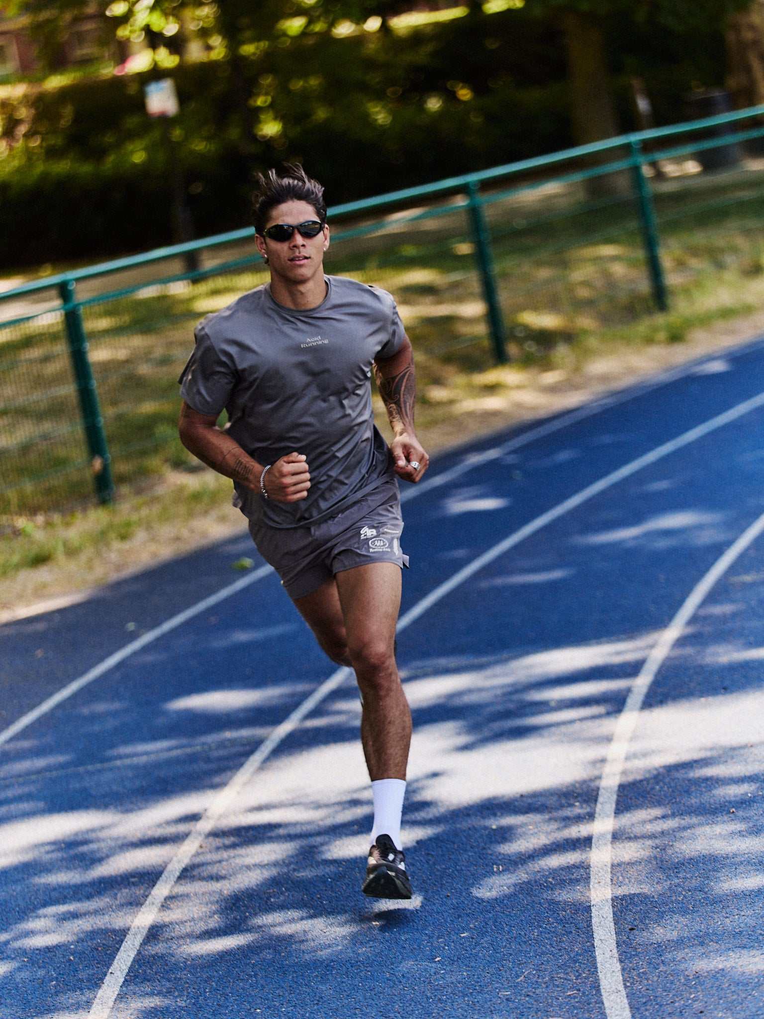 Men's Race Unit Shorts - Shadow Taupe