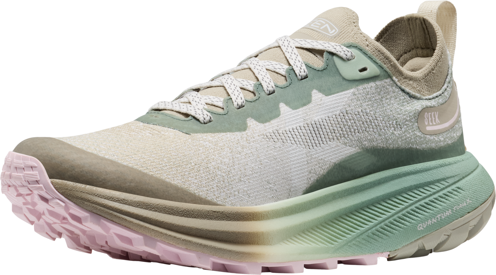 W Seek trail running shoes - Lily Pad/Abbey Stone