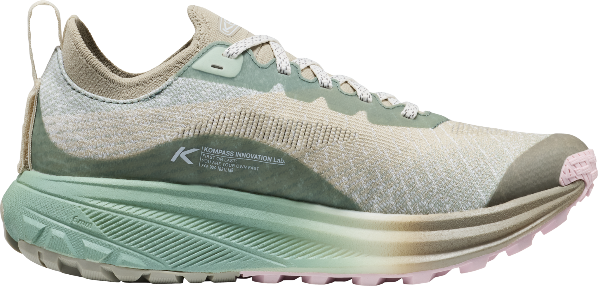 W Seek trail running shoes - Lily Pad/Abbey Stone