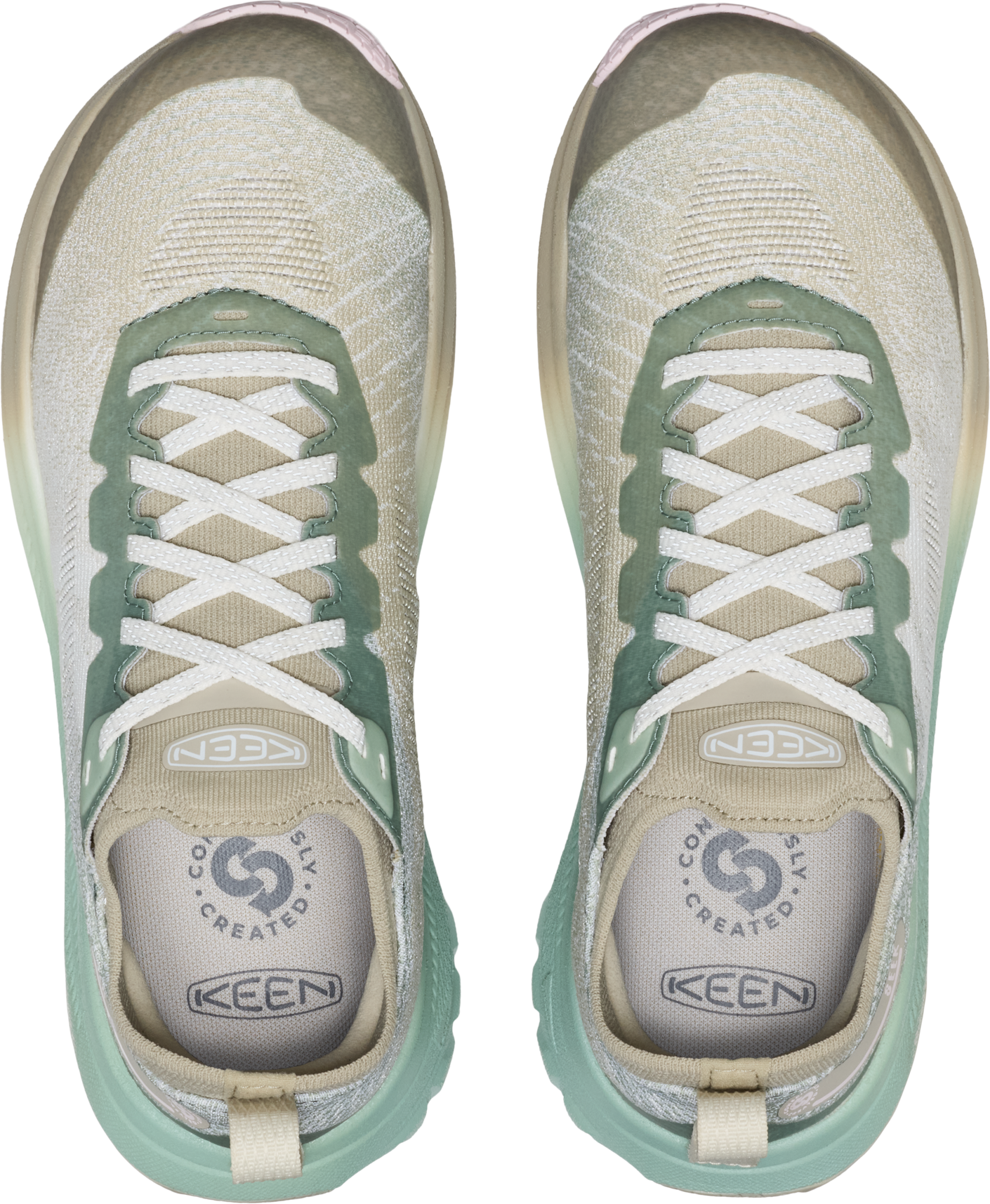 W Seek trail running shoes - Lily Pad/Abbey Stone