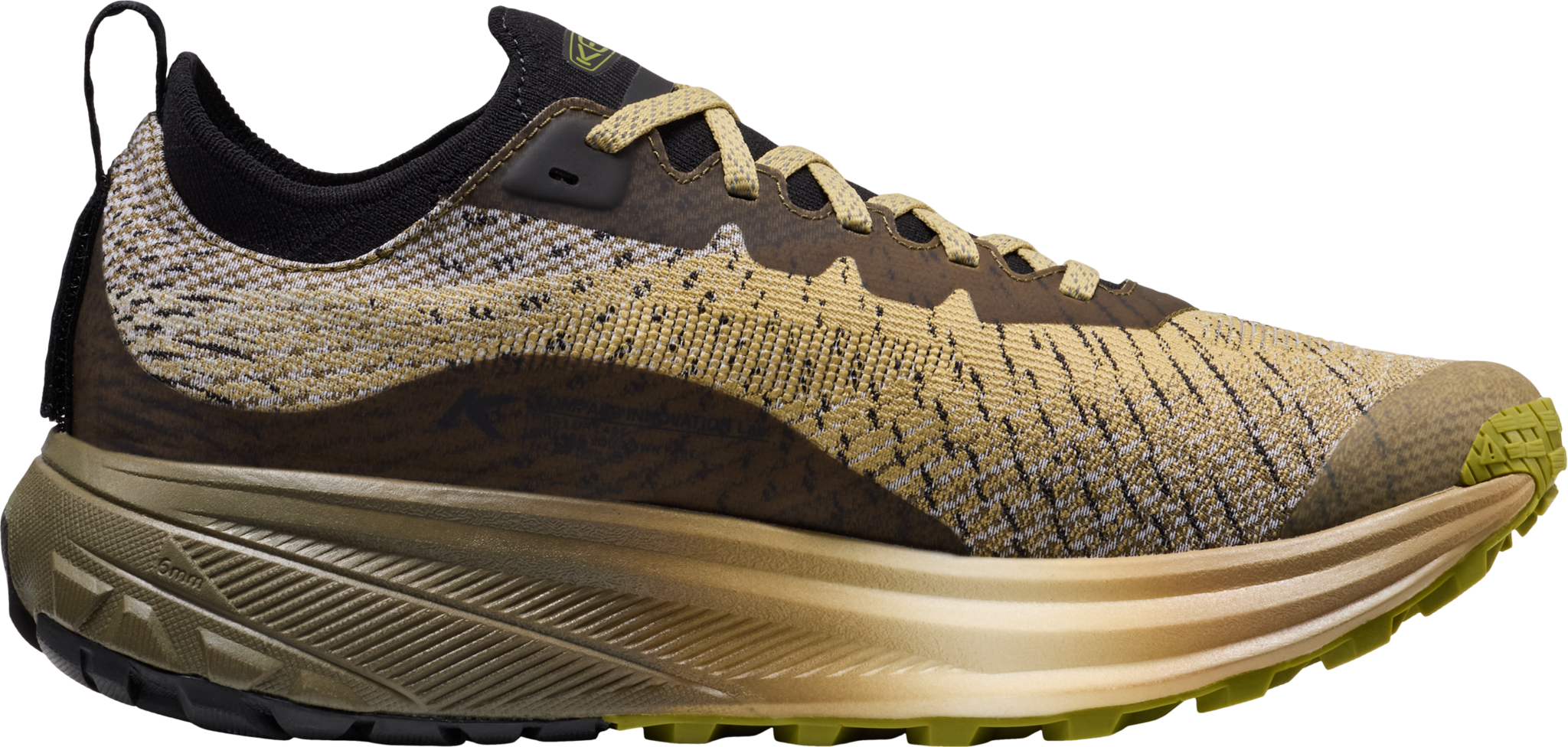 M Seek trail running shoes - dark olive/khaki