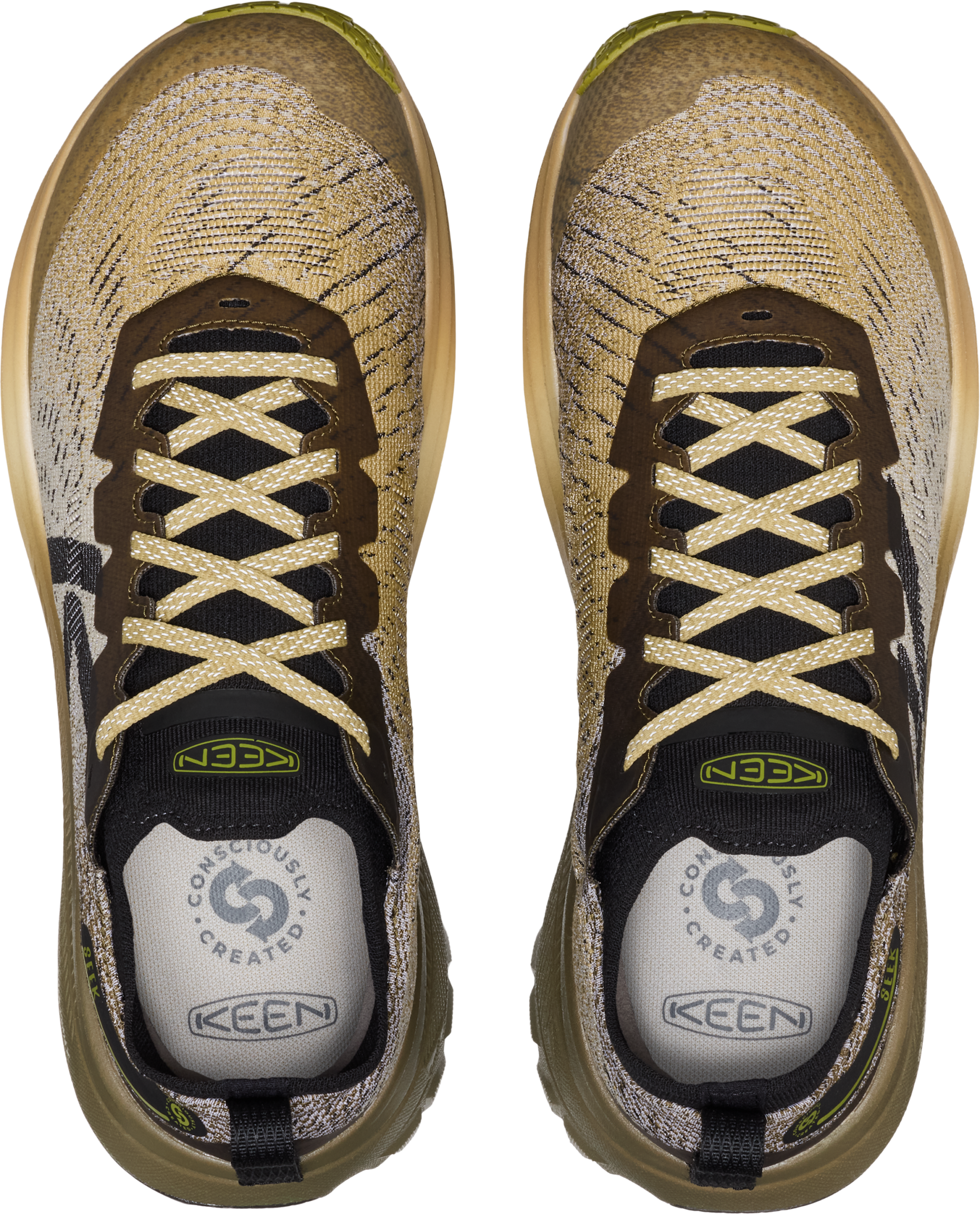 M Seek trail running shoes - dark olive/khaki