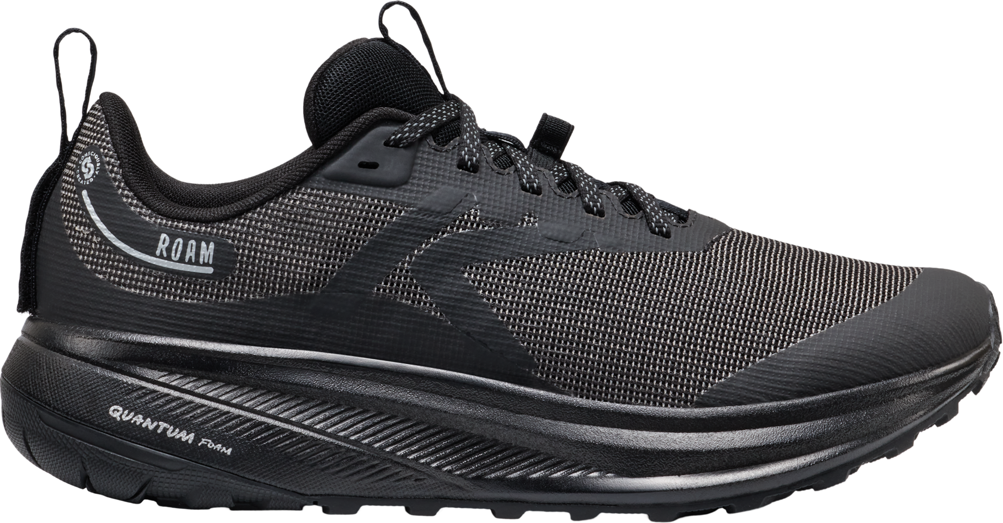 M Roam trail running shoes - Black/black
