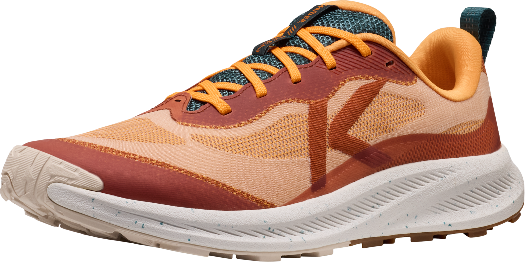 Wander trail running shoes - Fossil Orange/Carrot Curl