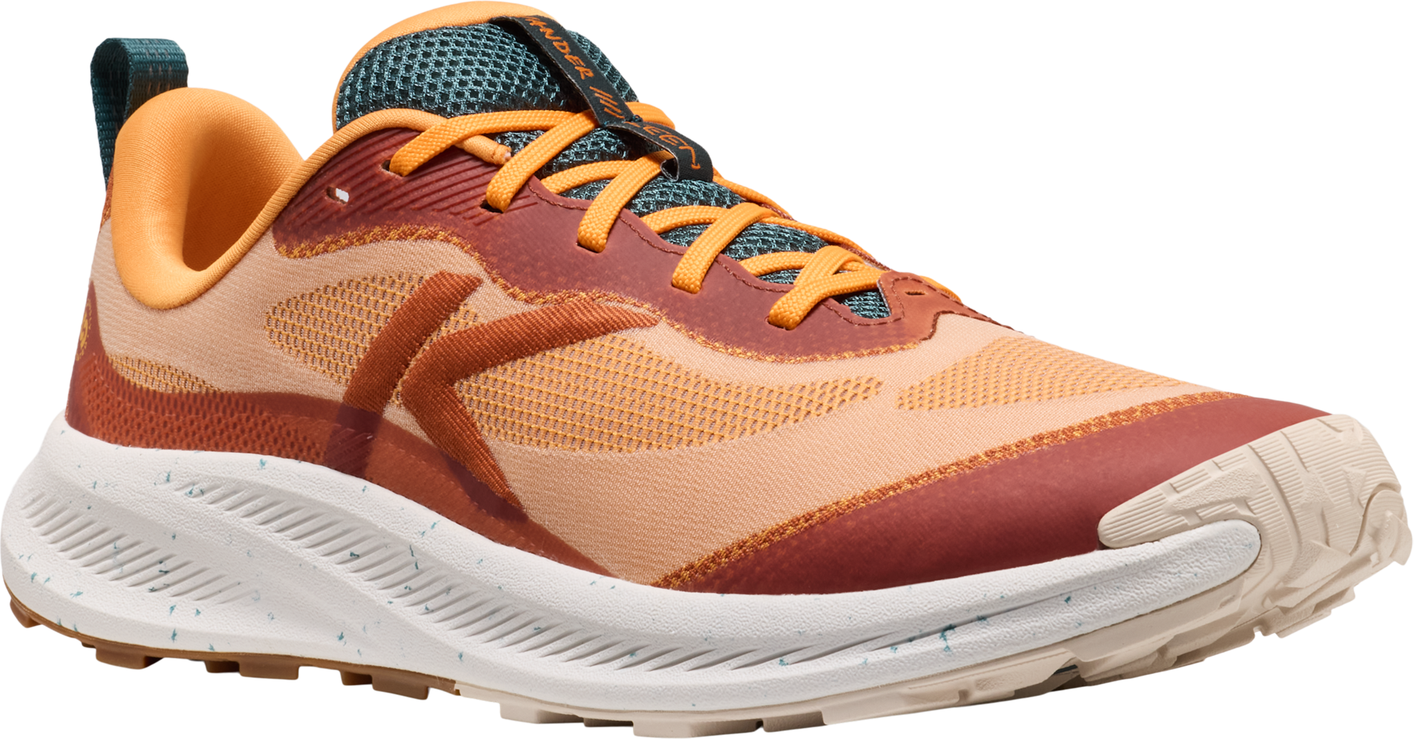Wander trail running shoes - Fossil Orange/Carrot Curl