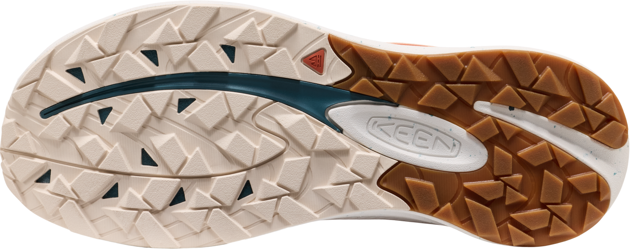 Wander trail running shoes - Fossil Orange/Carrot Curl