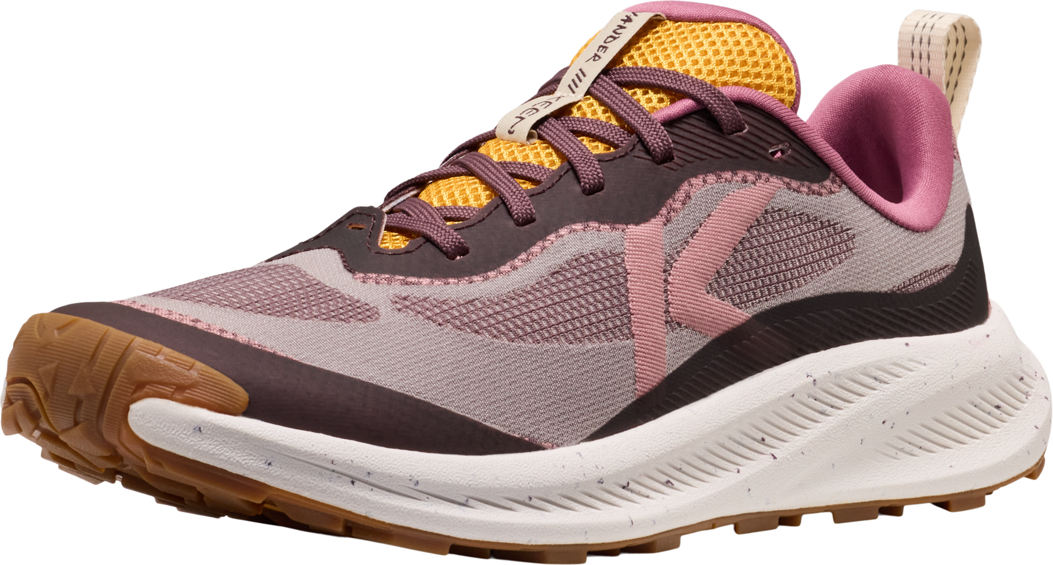 Wander trail running shoes - Huckleberry/Symphonic Sunset
