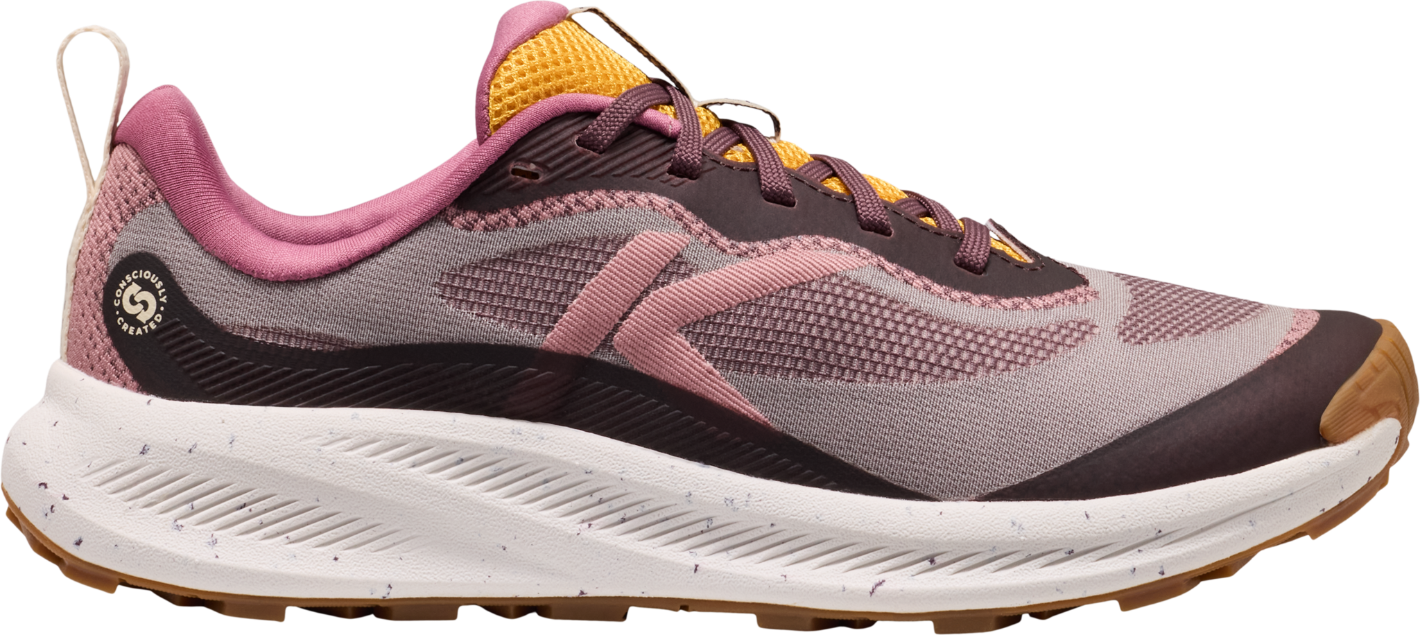 Wander trail running shoes - Huckleberry/Symphonic Sunset