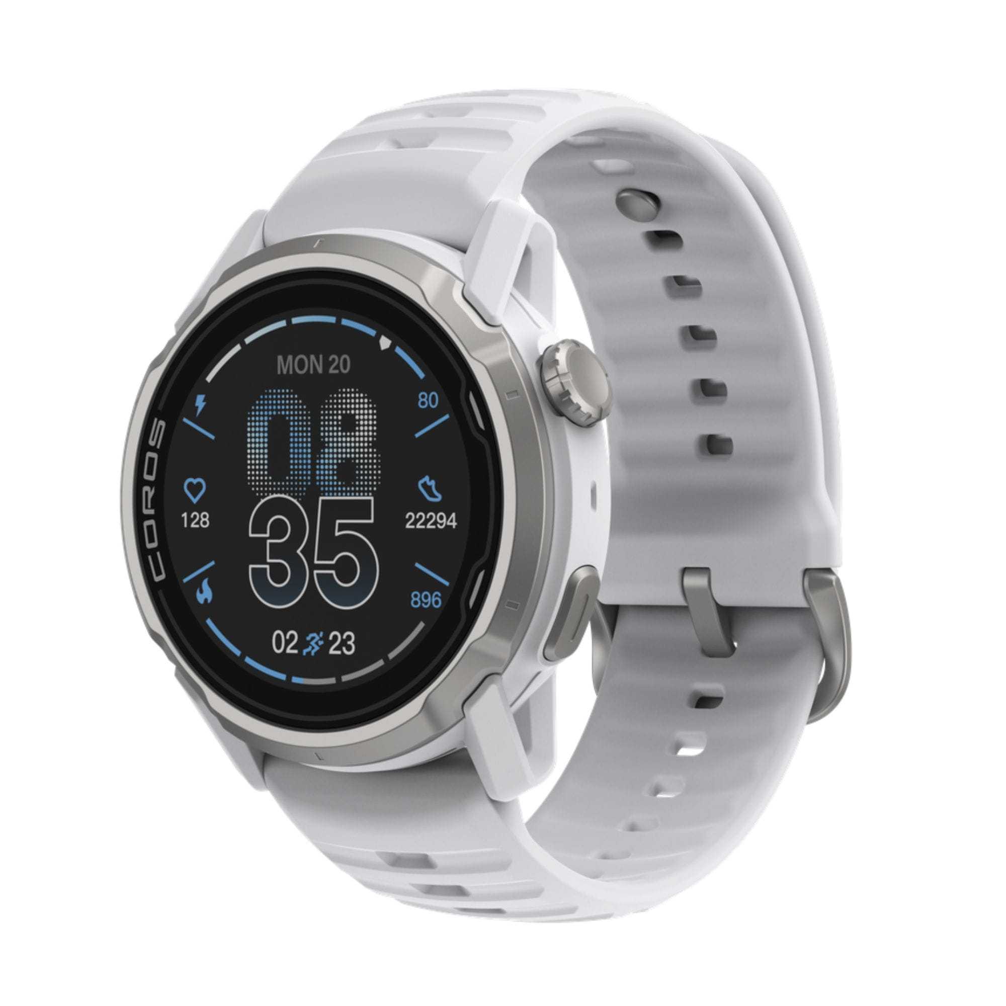 COROS APEX 4 46 mm GPS Multisport Watch - White