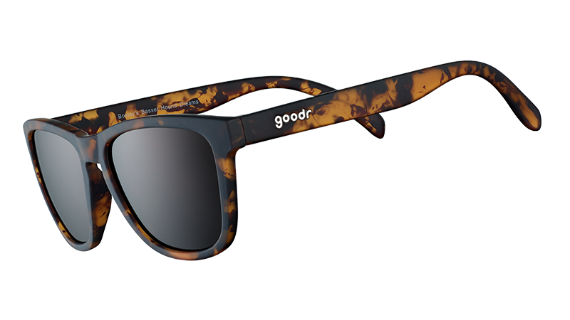 Tortoiseshell sunglasses from Bosley's Basset Hound Dreams collection.