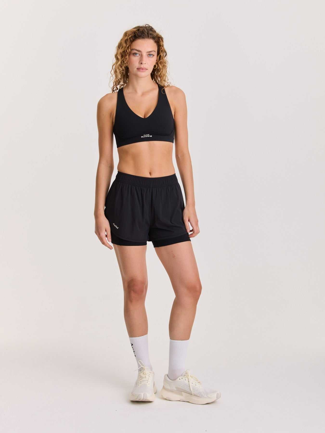 Women's 2-in-1 Shorts - Black