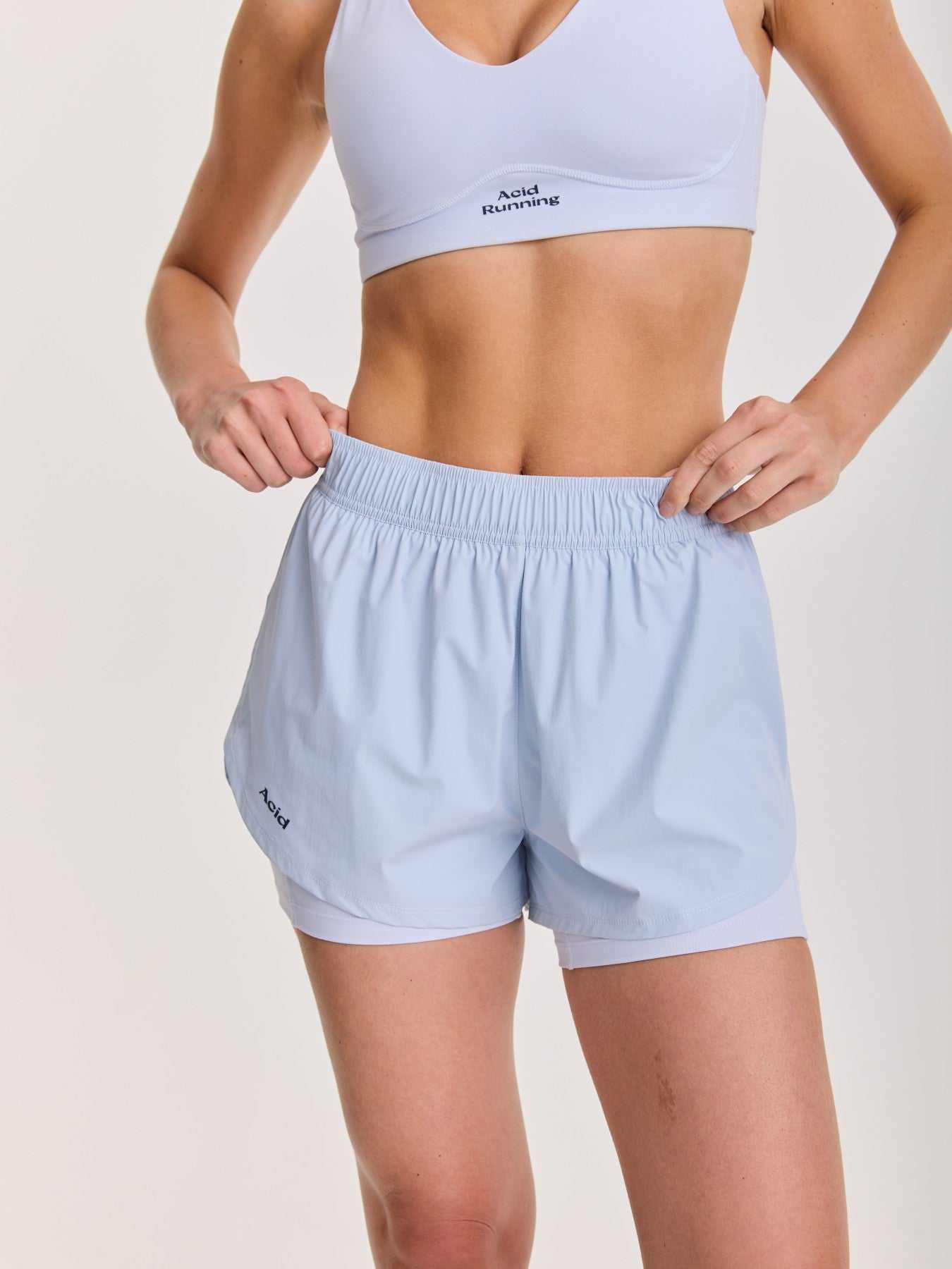 Women's 2-in-1 Shorts - Heather