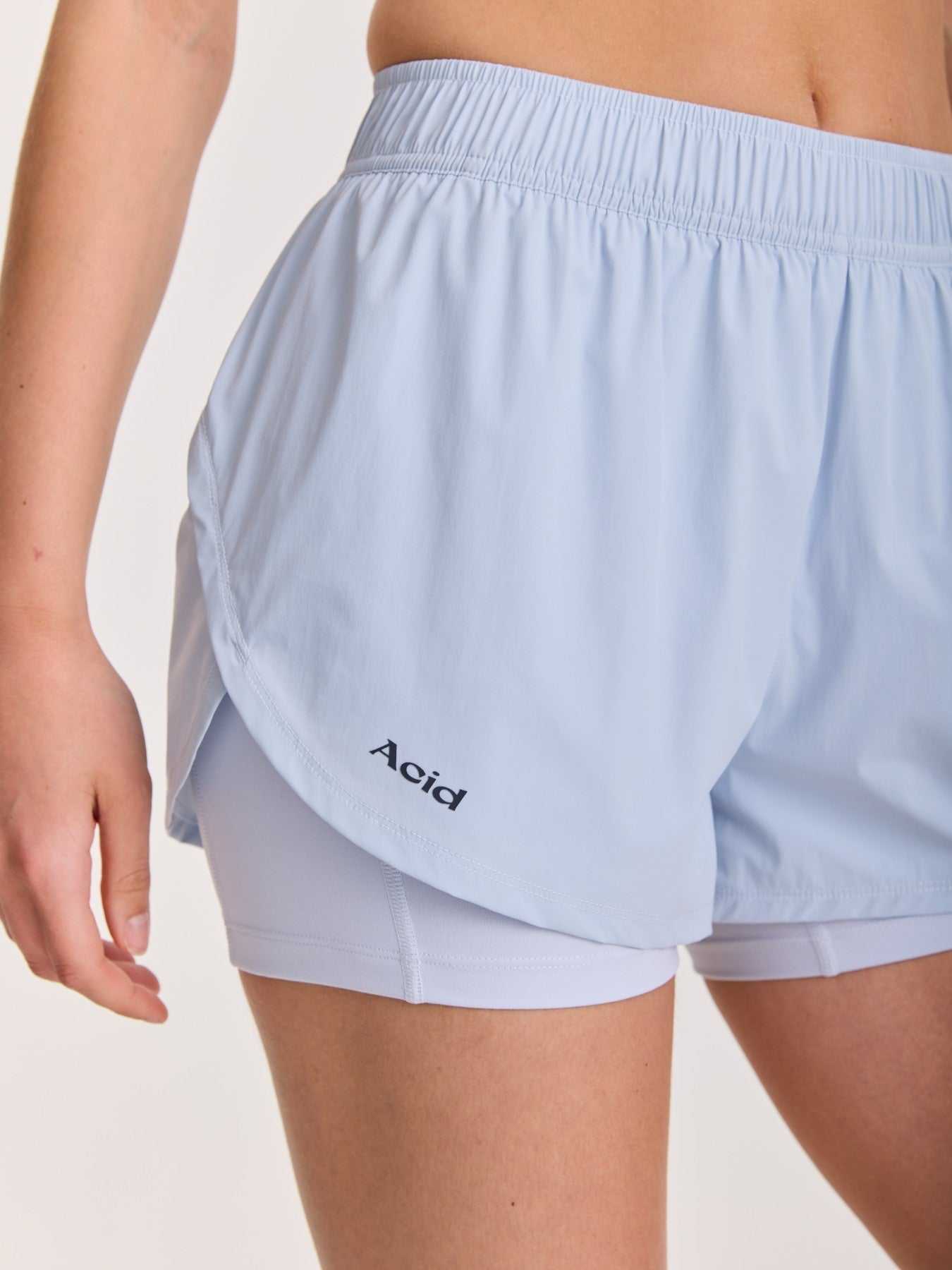 Women's 2-in-1 Shorts - Heather