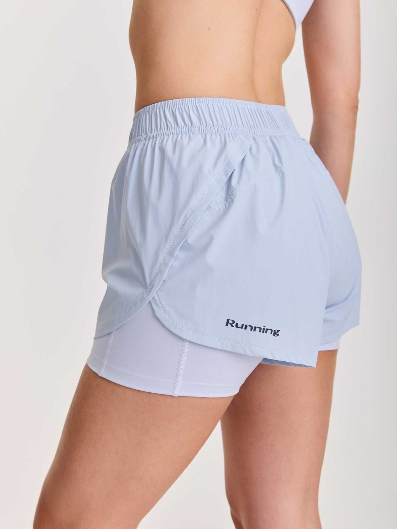 Women's 2-in-1 Shorts - Heather