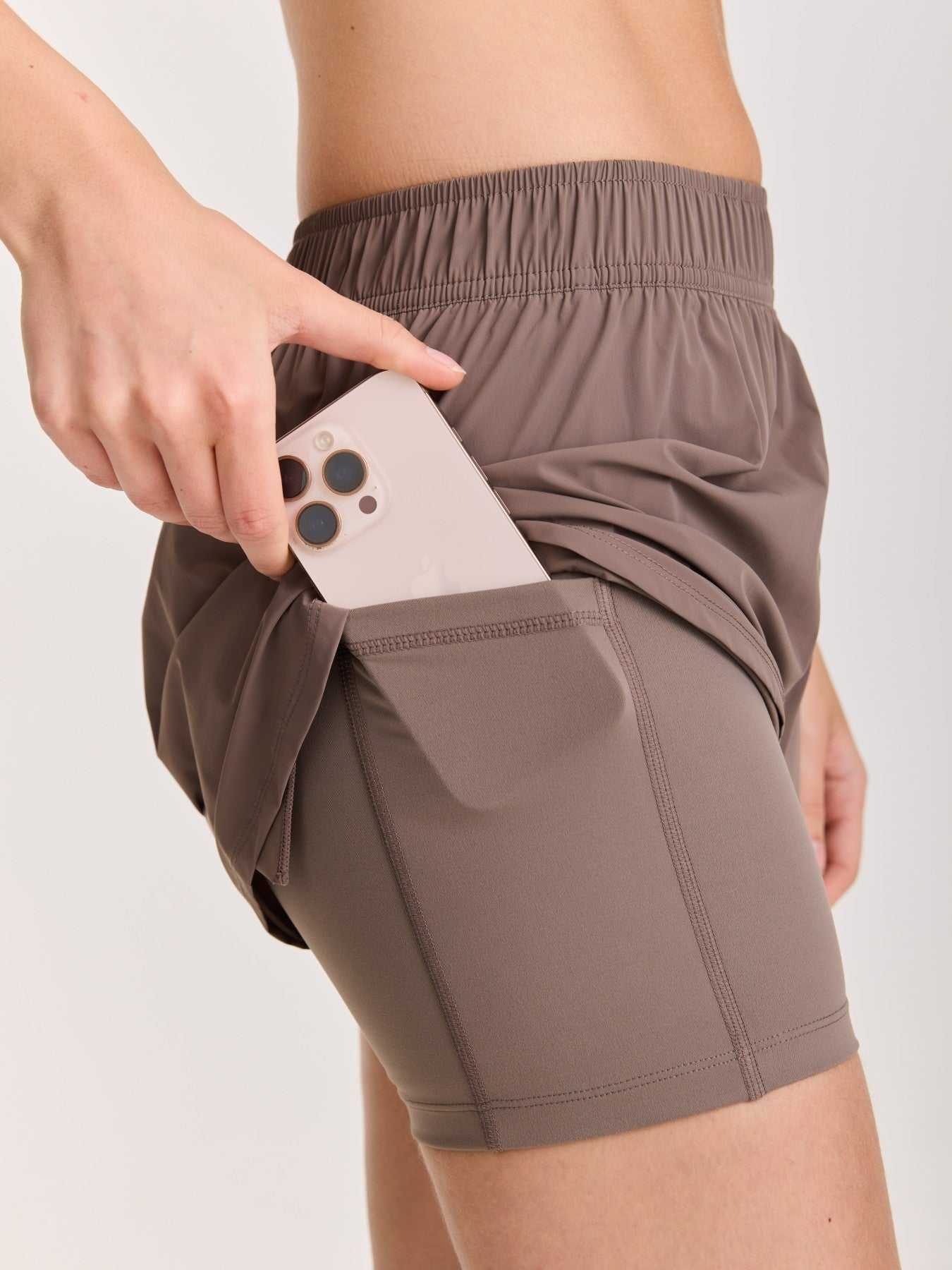 Women's 2-in-1 Shorts - Falcon