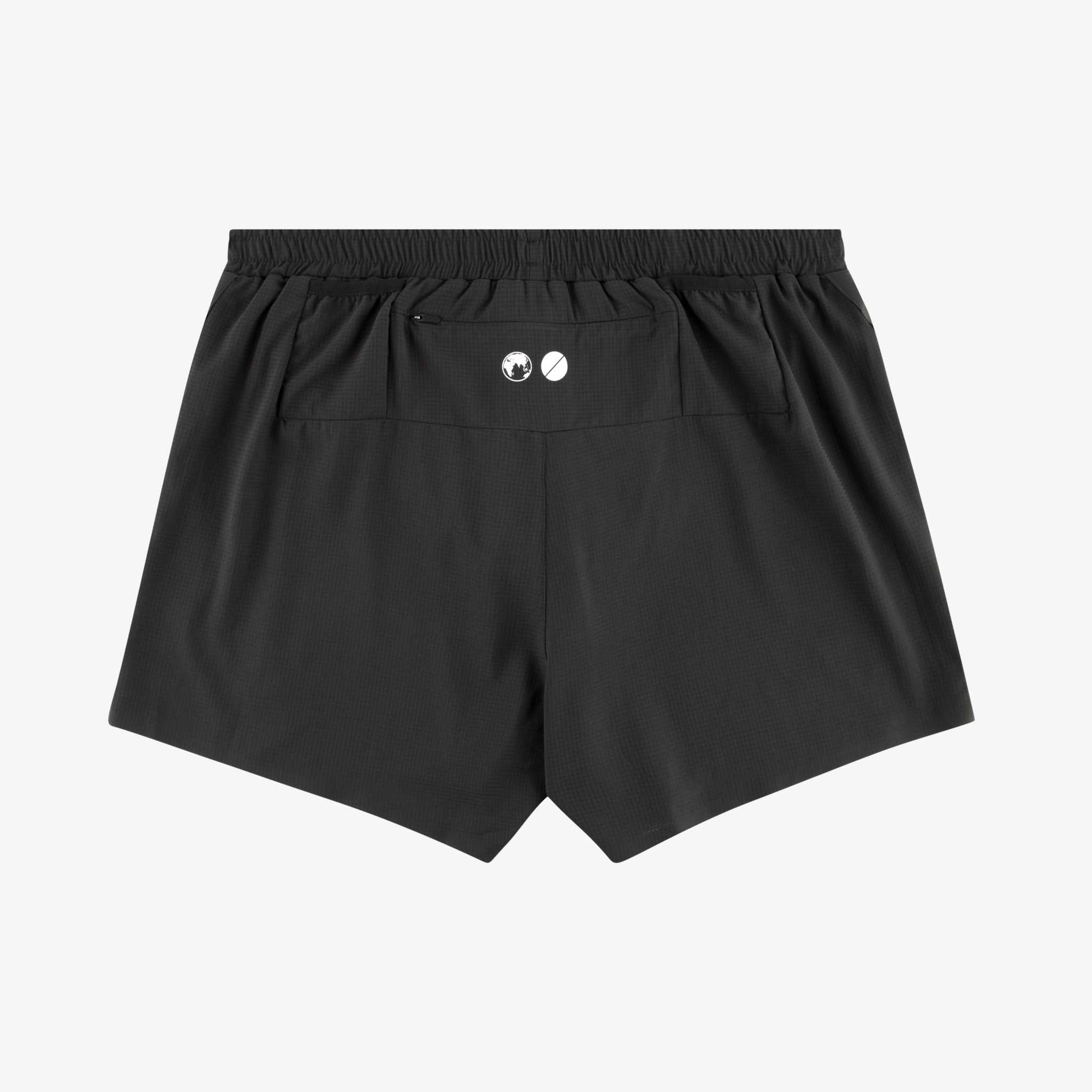 Aeria Fortis 4" Race Shorts Black