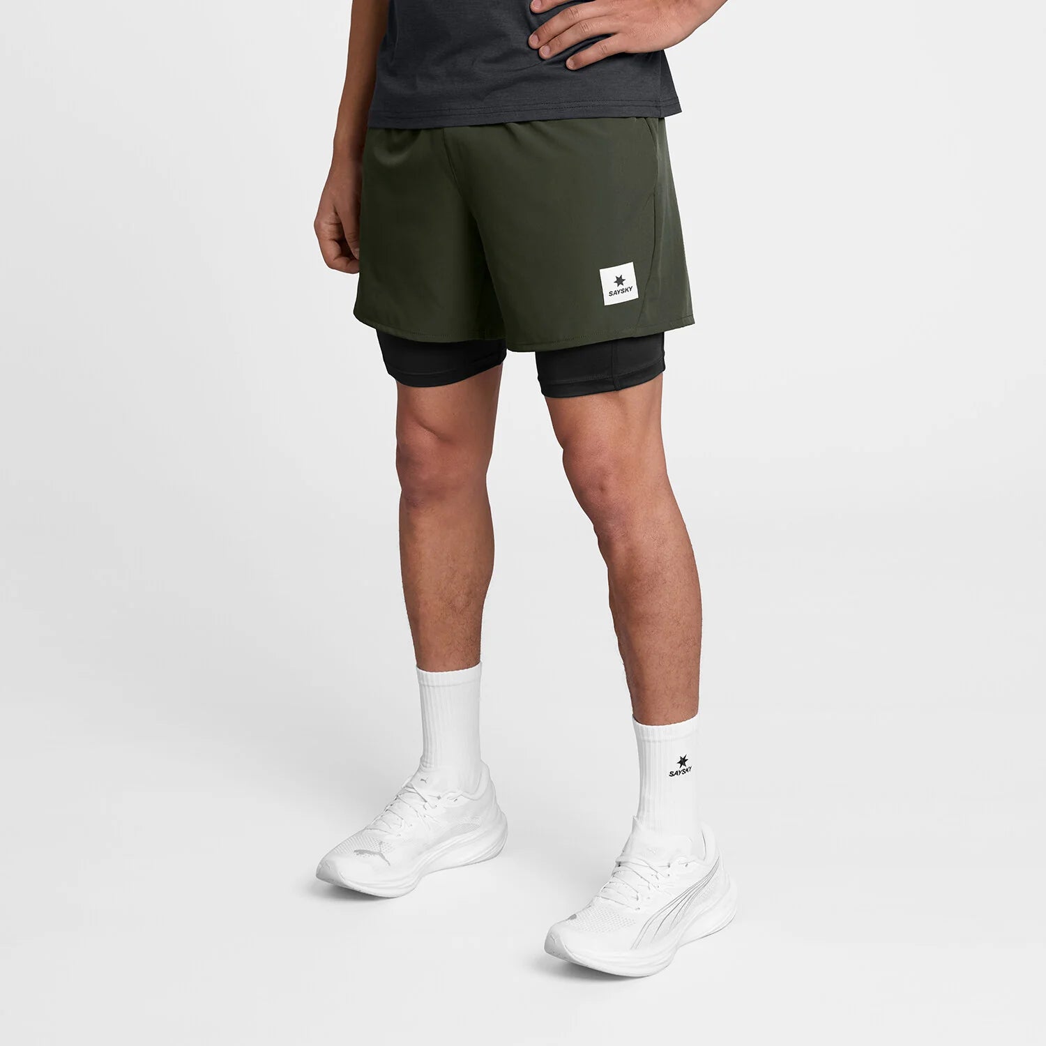 2 IN 1 PACE SHORTS 5''