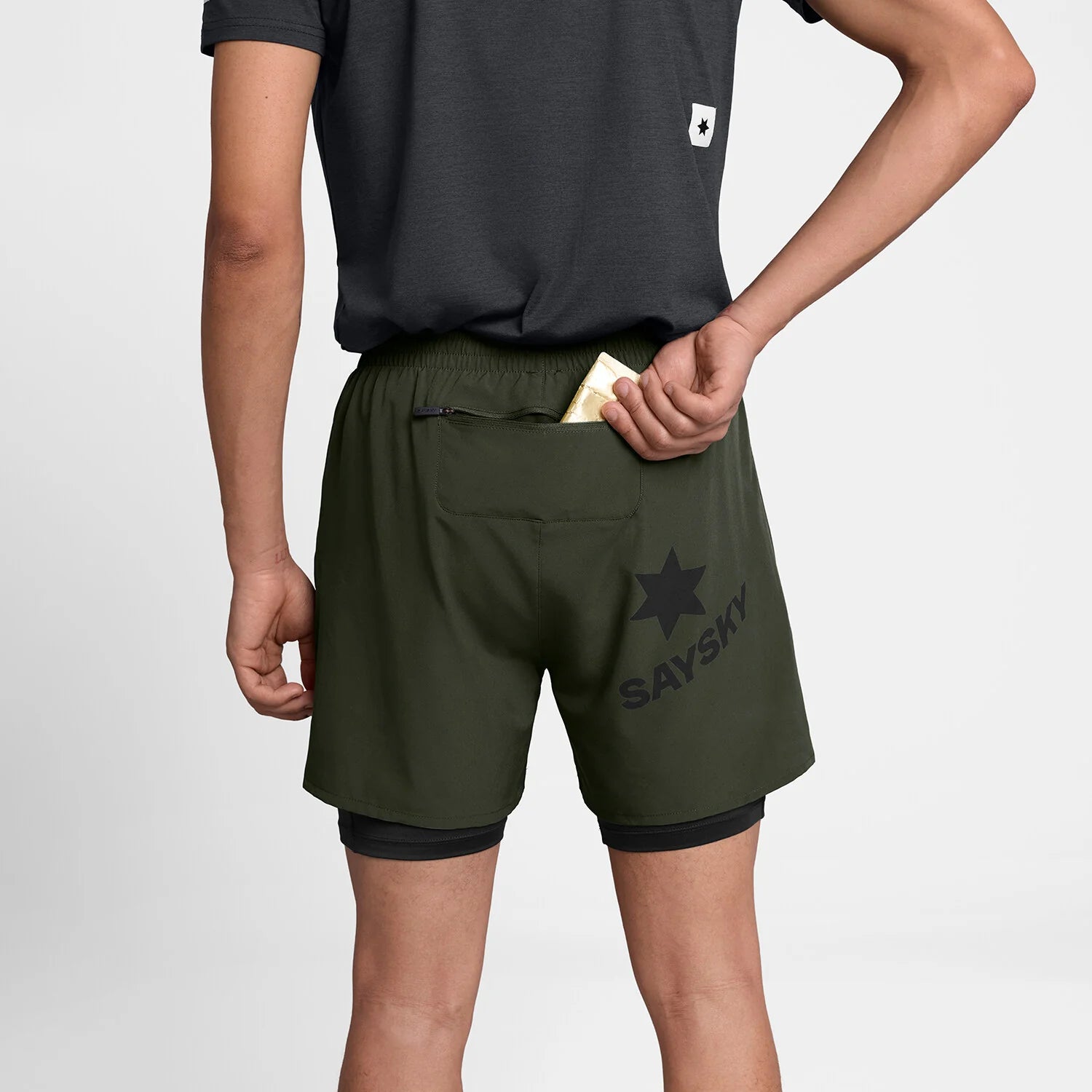 2 IN 1 PACE SHORTS 5''