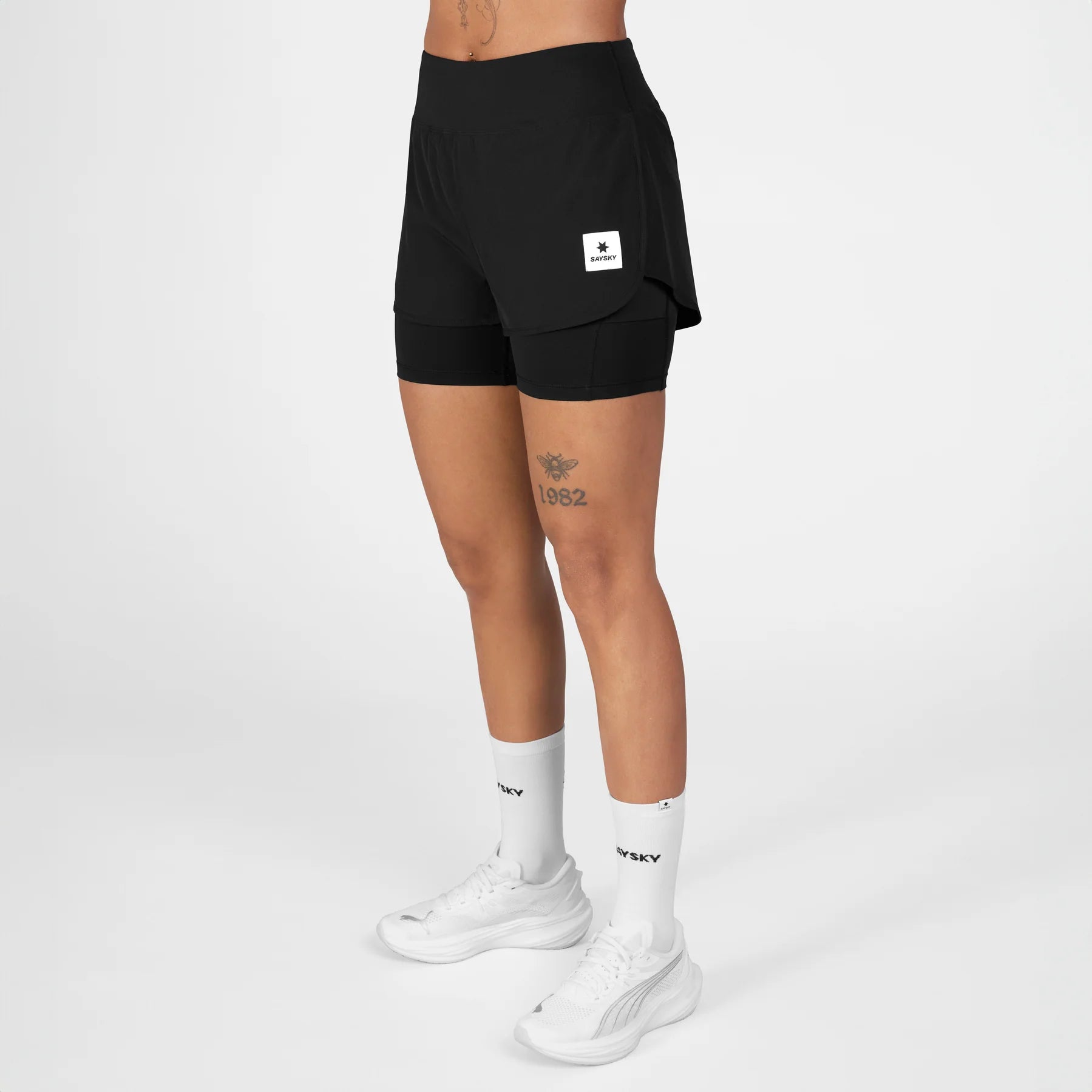 2 IN 1 PACE SHORTS 3''