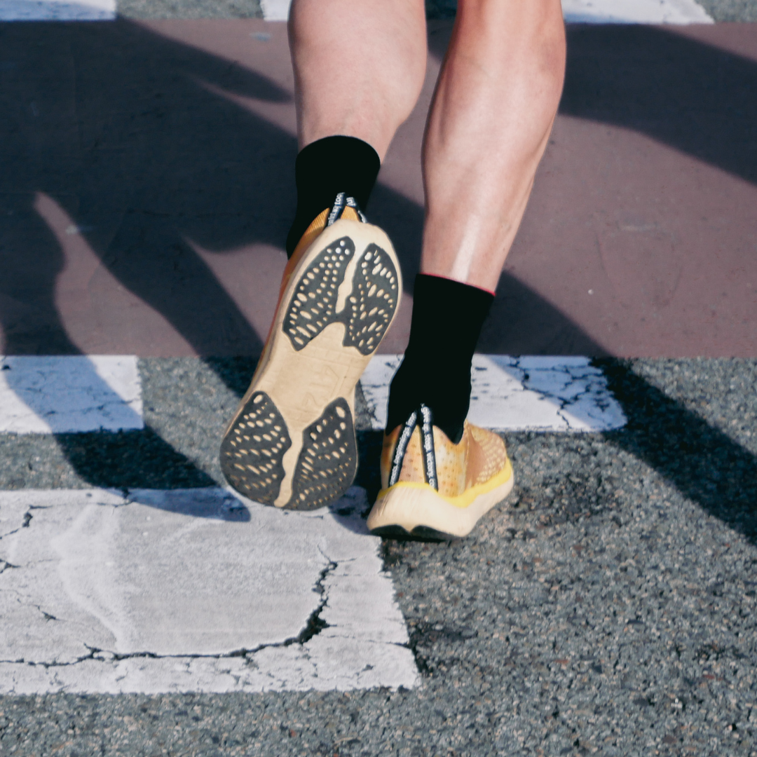 yellow personality personality running shoes with breathable upper and grippy rubber outsole