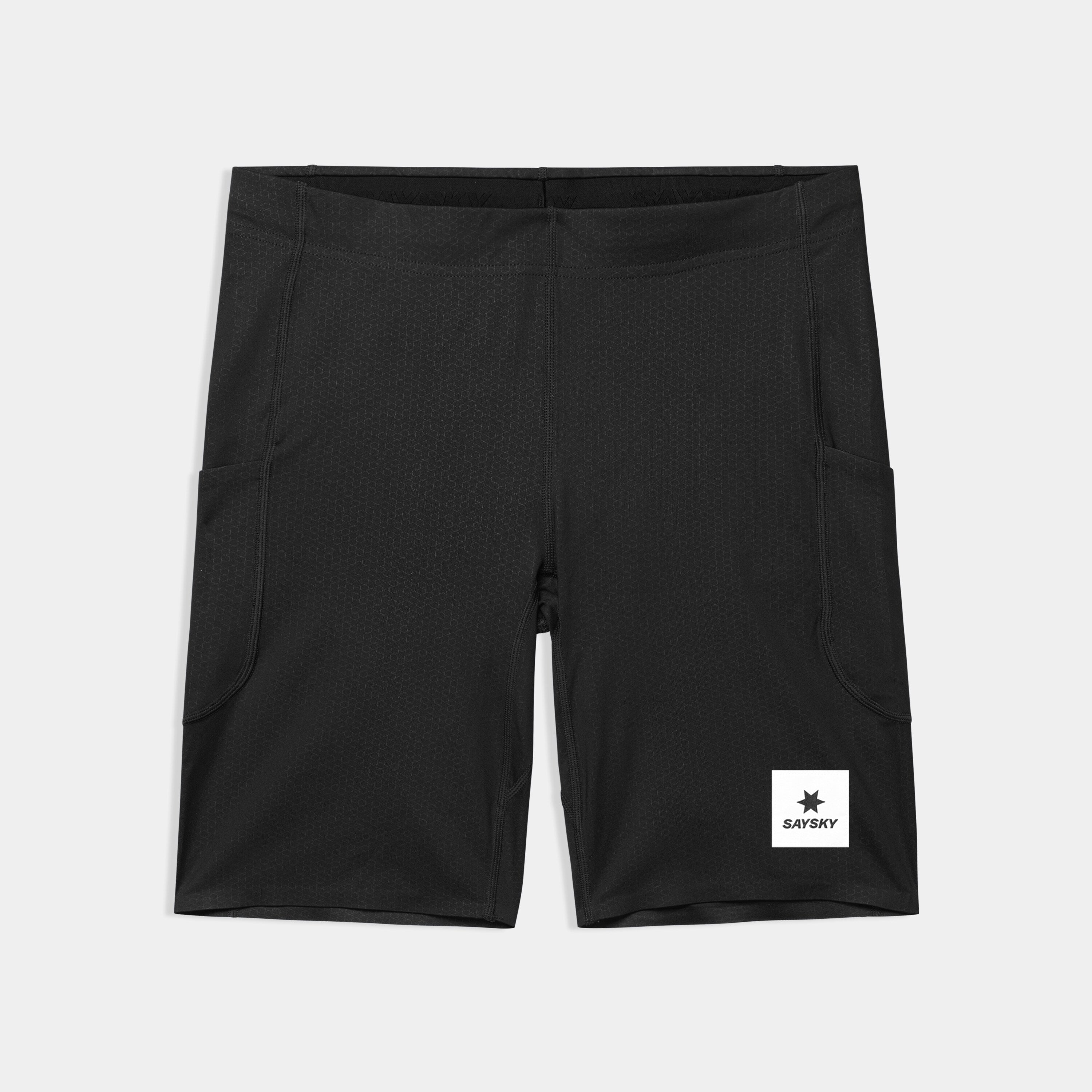 Combat+ Short Tights 9 made from recycled polyester with multiple pockets for runners