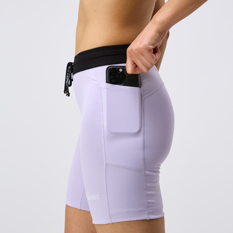 Stamina™ 7" Women's Compression Shorts - Light Thistle