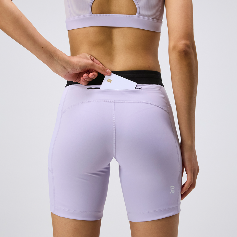 Stamina™ 7" Women's Compression Shorts - Light Thistle