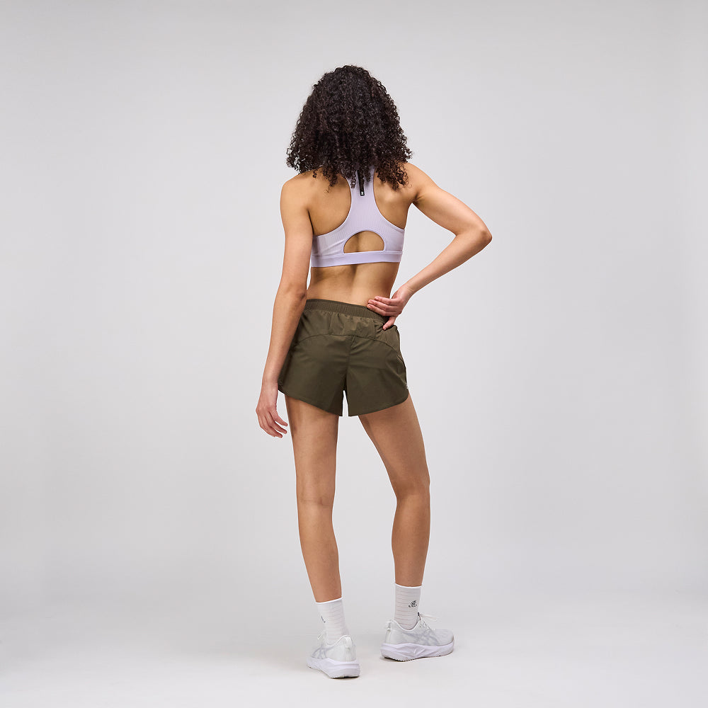 Vento™ 4" Women's Training Short - Dark Fatigue