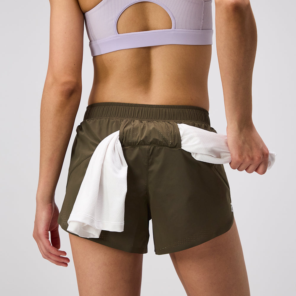 Vento™ 4" Women's Training Short - Dark Fatigue
