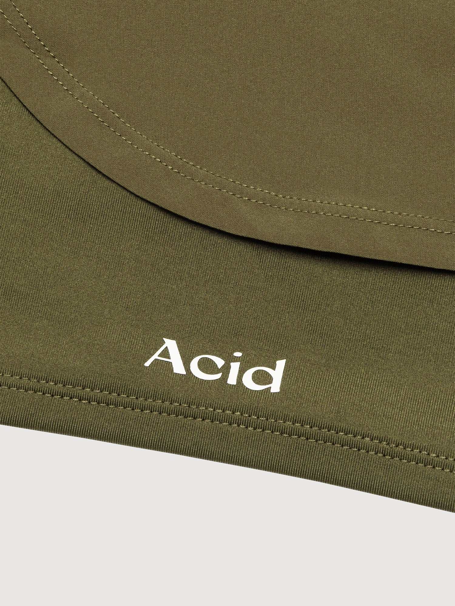 2-in-1 Shorts - Dark Olive