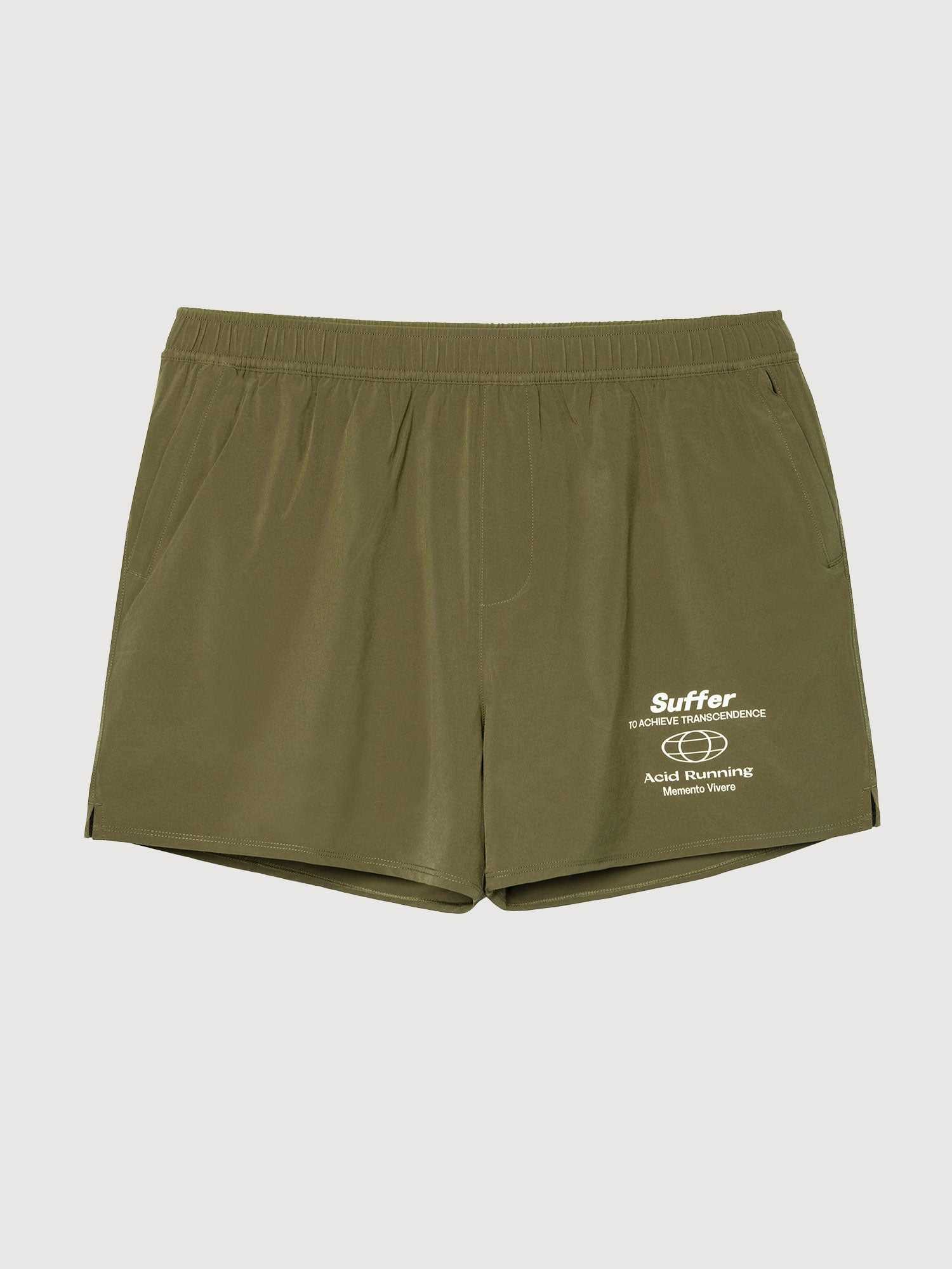 Suffer Hybrid Shorts - Dark Olive