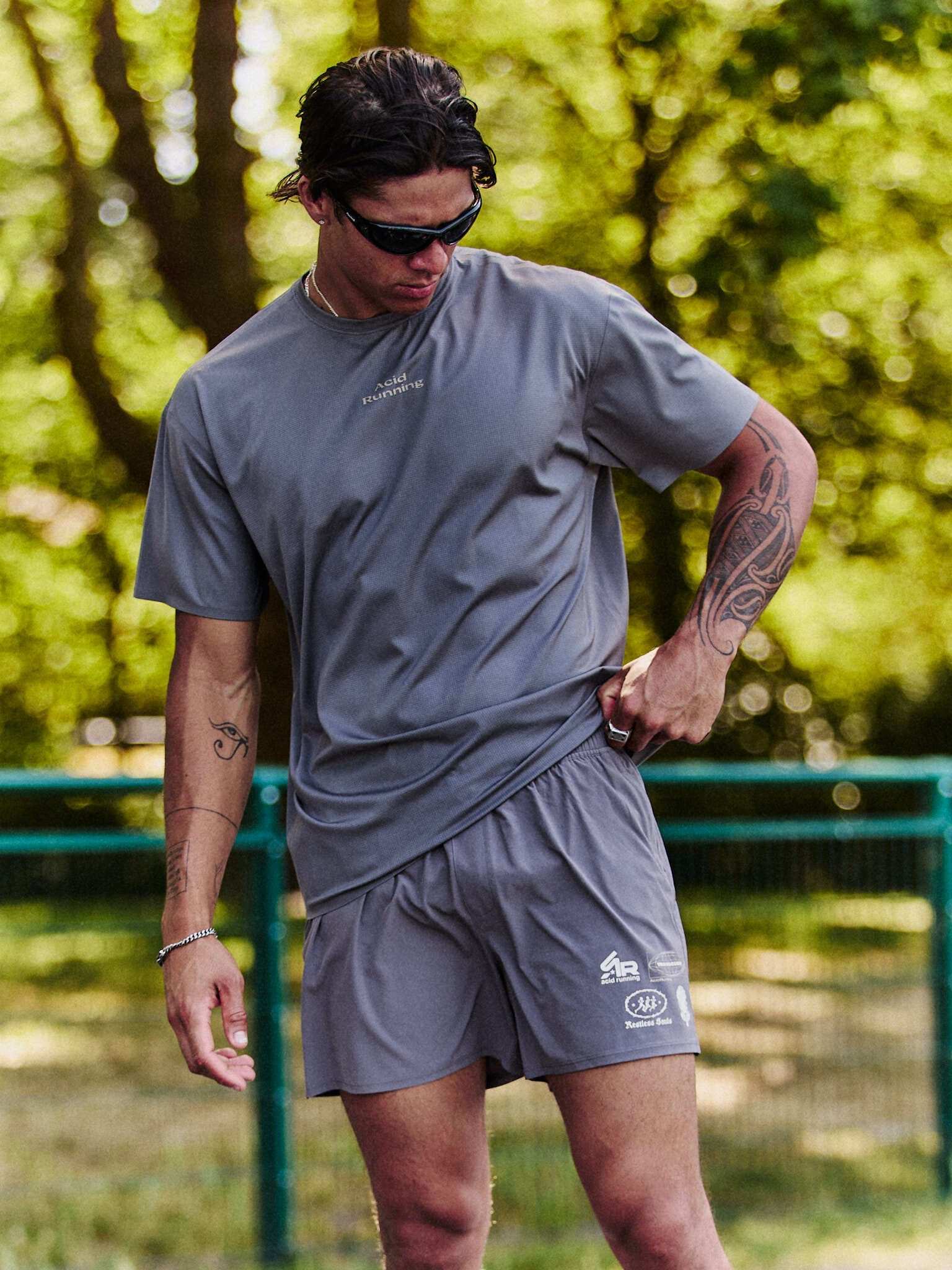 Men's Race Unit Shorts - Shadow Taupe