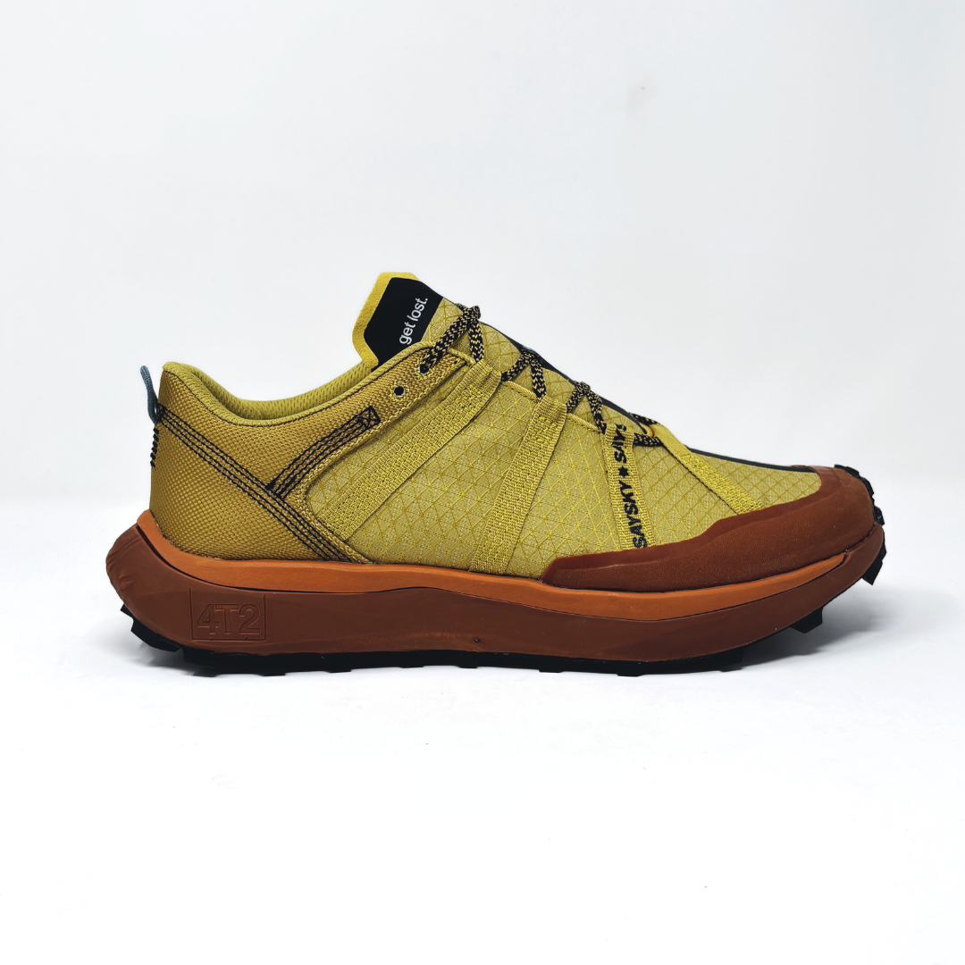 Lost Saysky Edition Trail Running Shoe with Vibram Megagrip Outsole, 6mm Drop, and Sleek Design for Agility.