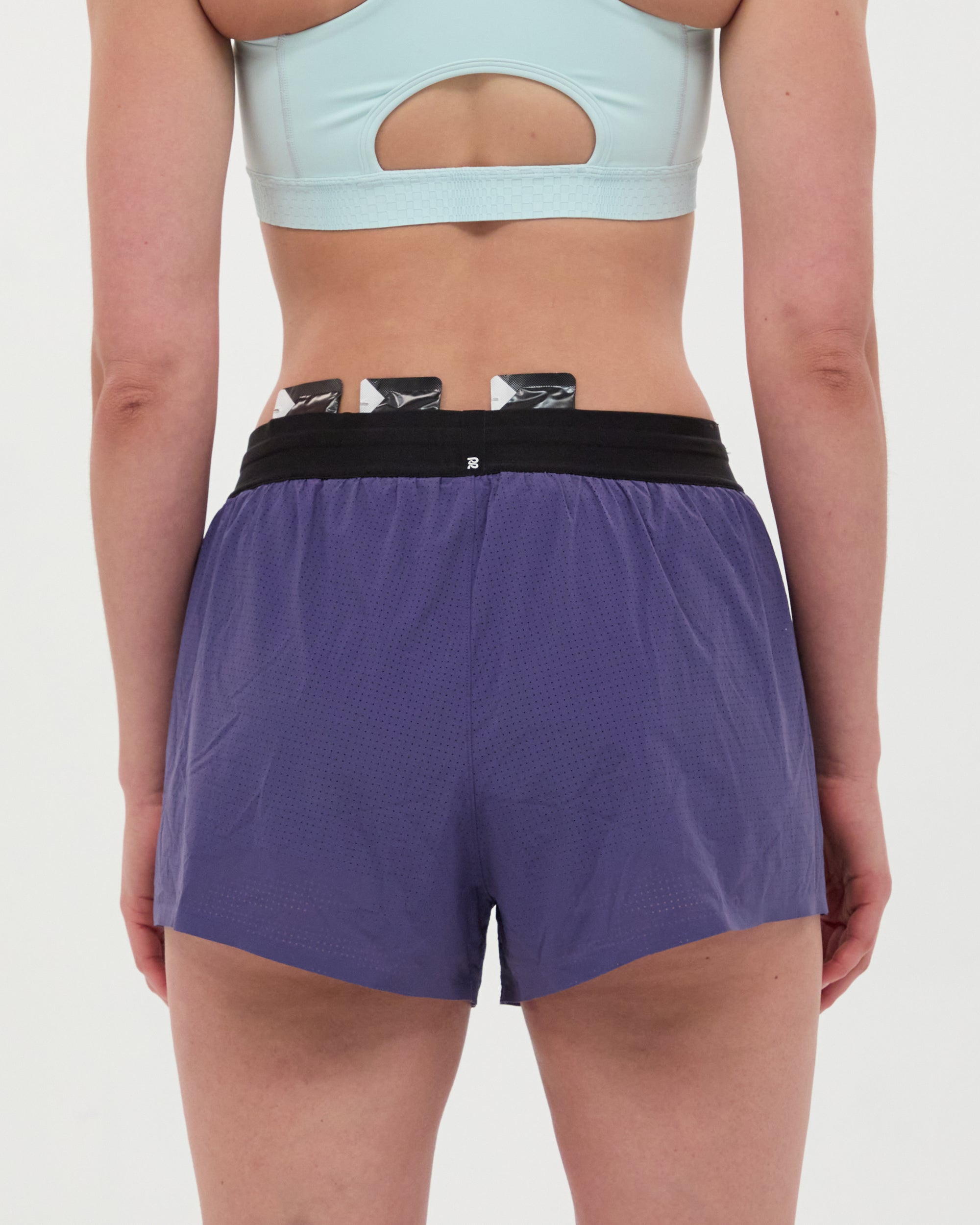 Women's Vento™ 3" Split Short in Purple Dusk, featuring anti-bounce pockets and Italian grip tape.