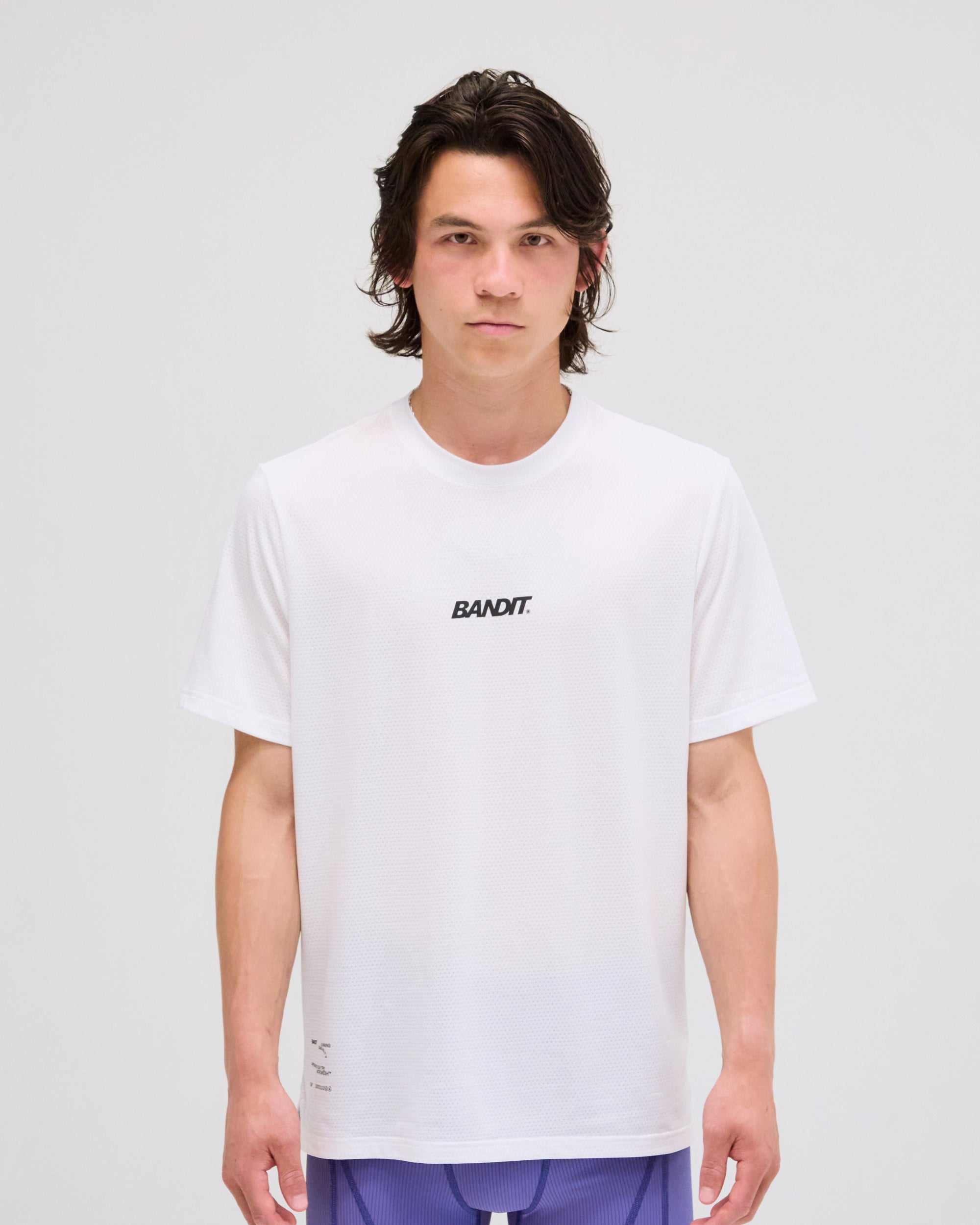 Men's Micromesh™ Run Tee - White