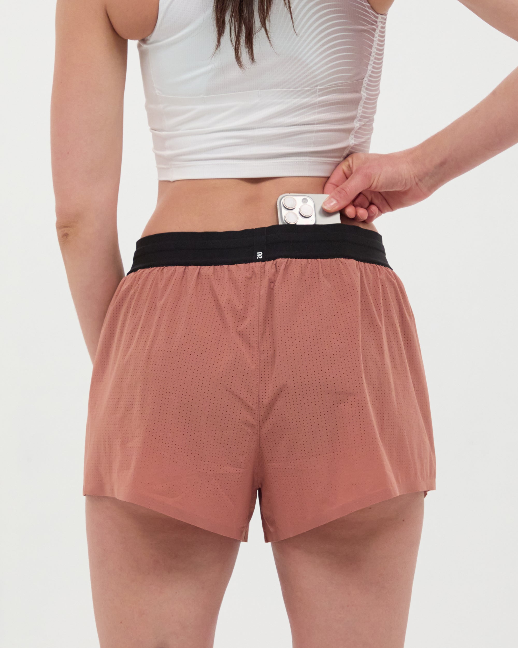 Women's Vento™ 3" Split Short - Baked Clay