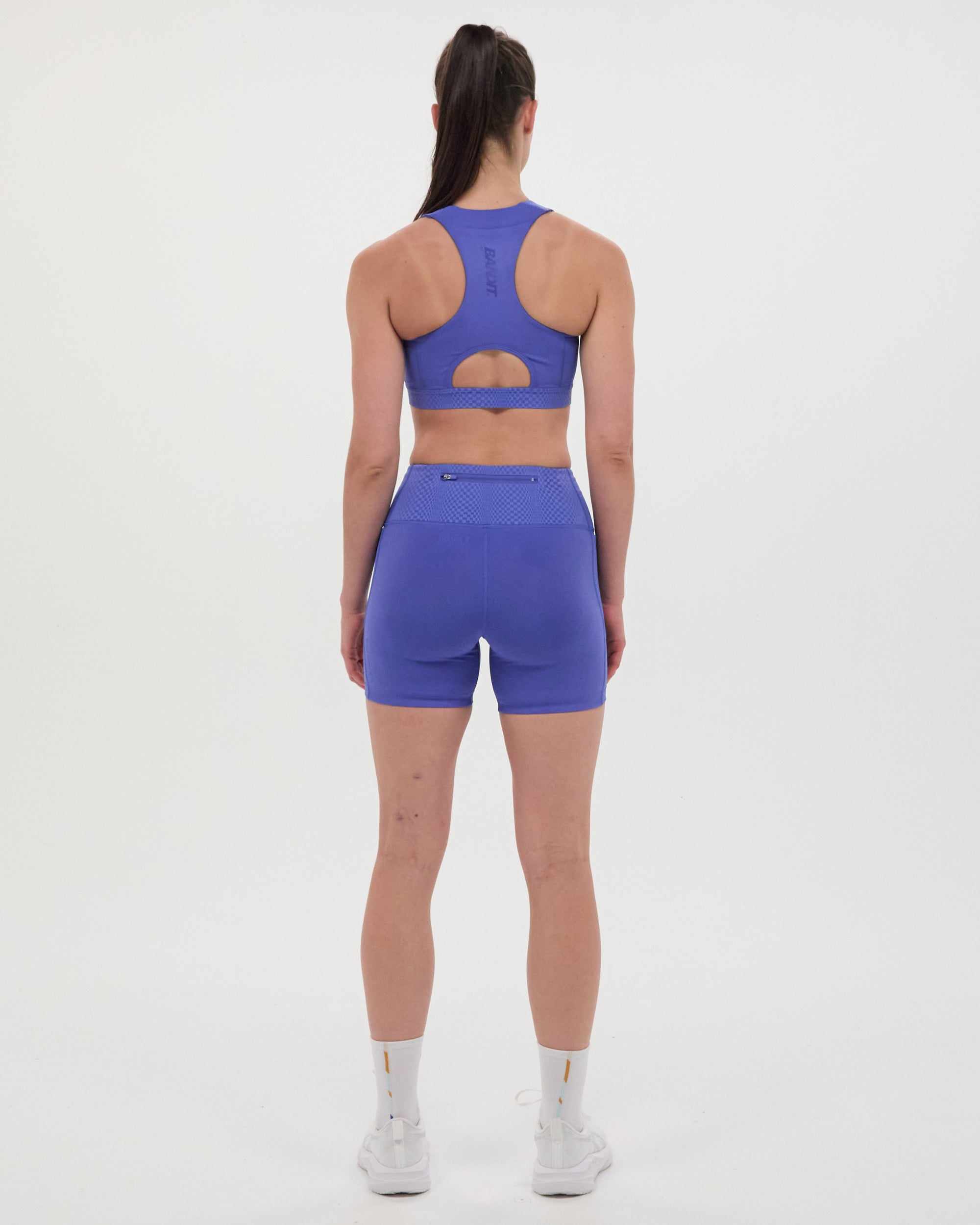 Stamina™ Scoop Neck Run Bra - Deep Peri Blue