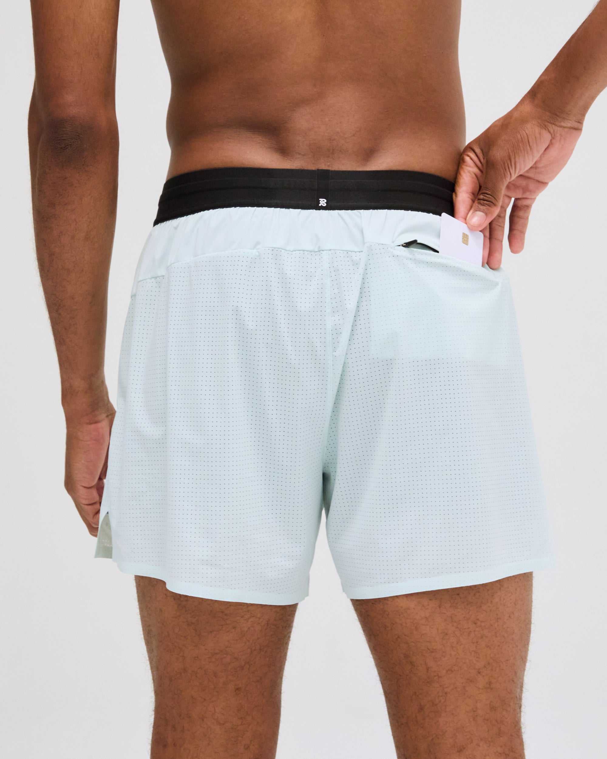 Men's Vento™ 3" Split Short - Minty Blue