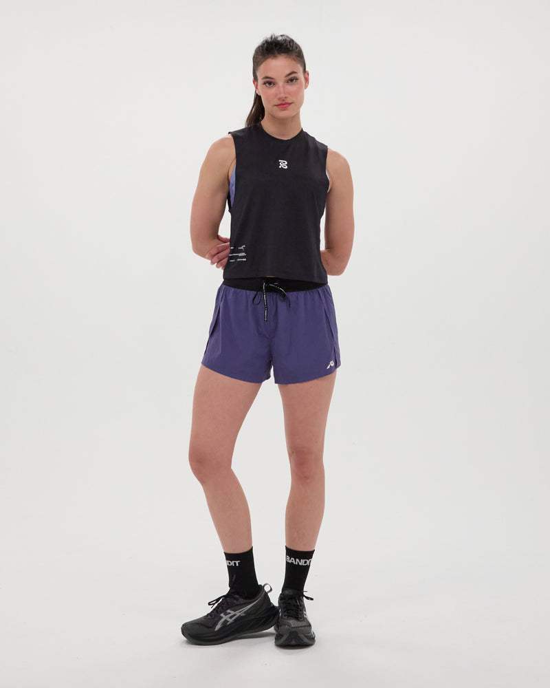 Women's Micromesh™ Run Tank - Black