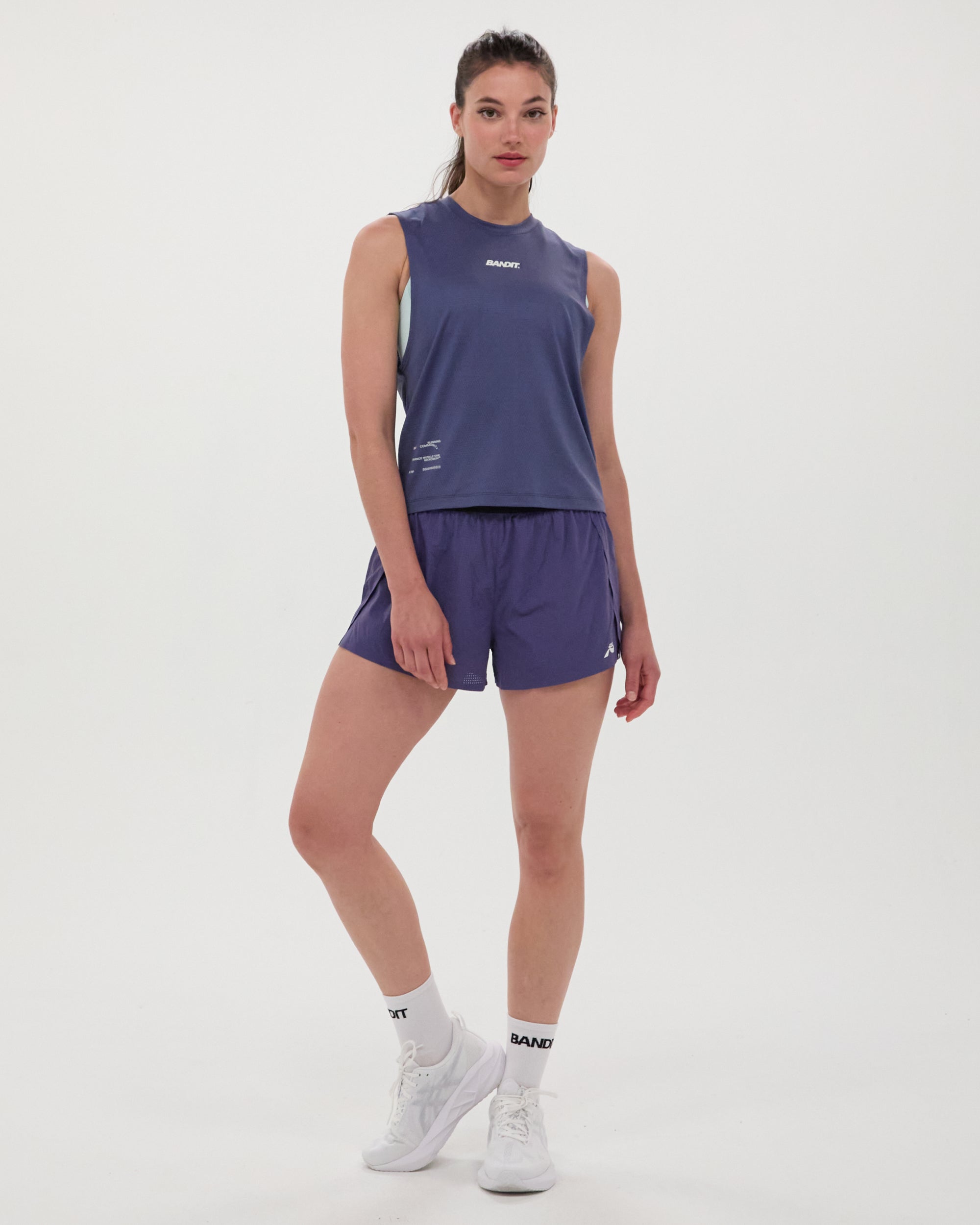 Women's Vento™ 3" Split Short -  Purple Dusk