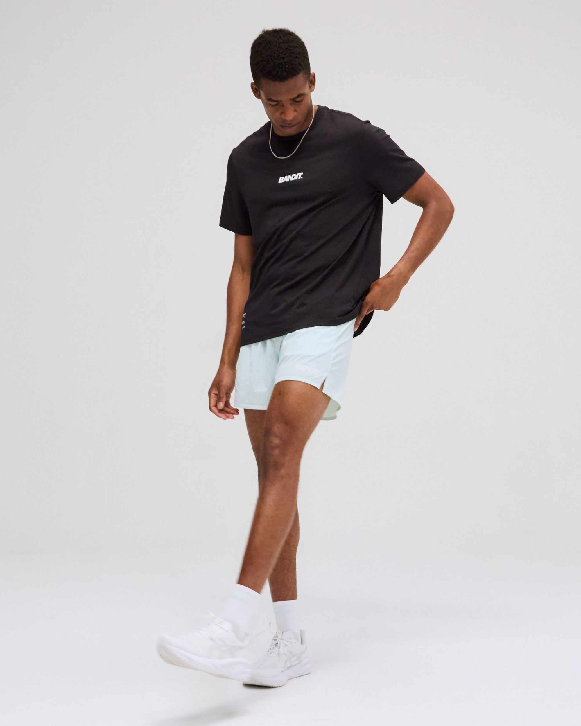 Men's Vento™ 3" Split Short - Minty Blue