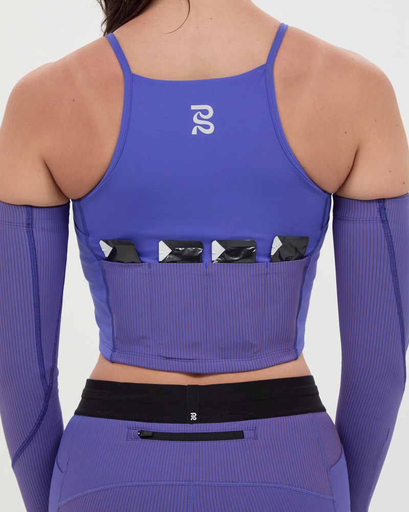 Stamina™ 7 Pocket Nova Crop - Deep Peri Blue