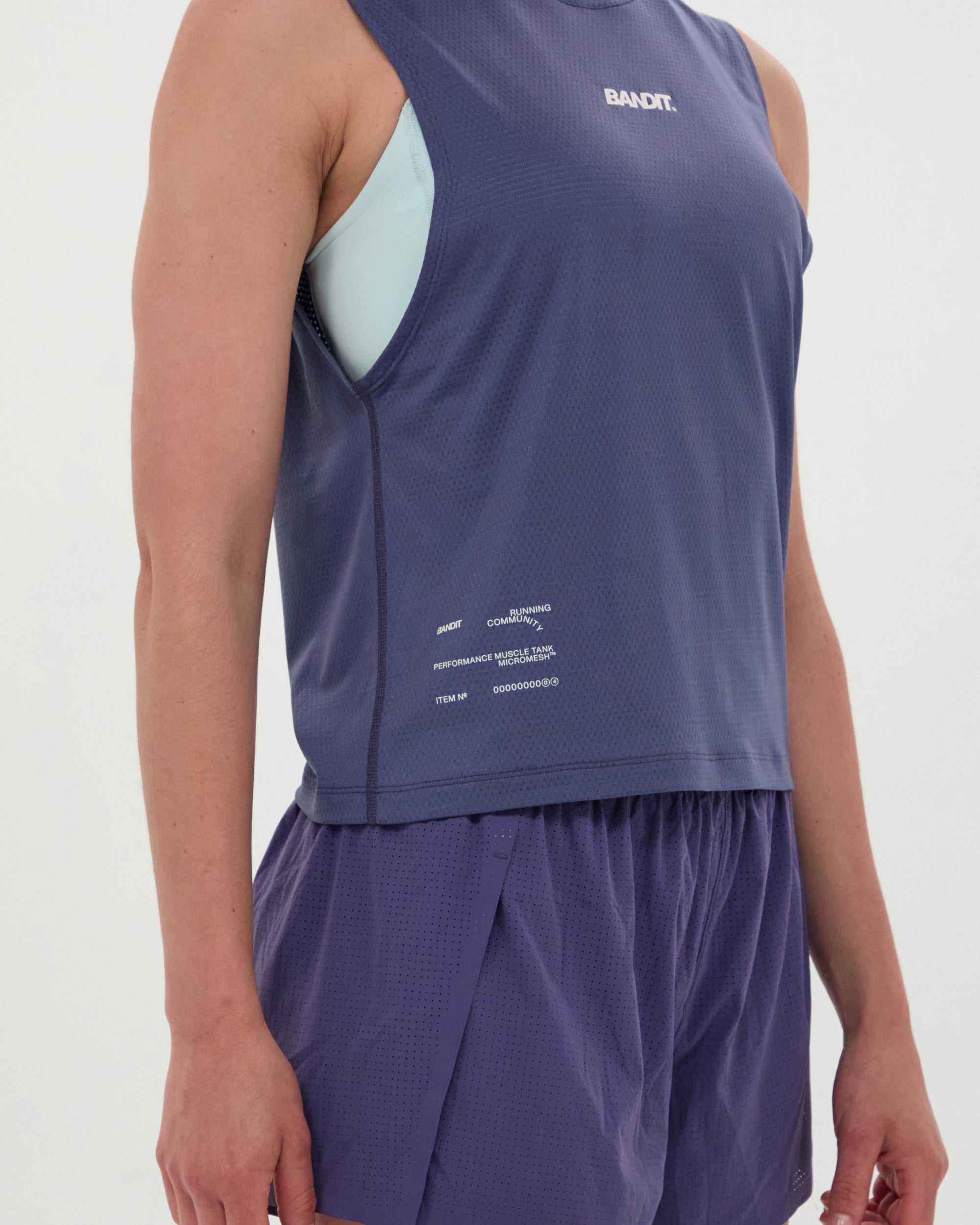 Women's Micromesh™ Run Tank - Purple Dusk