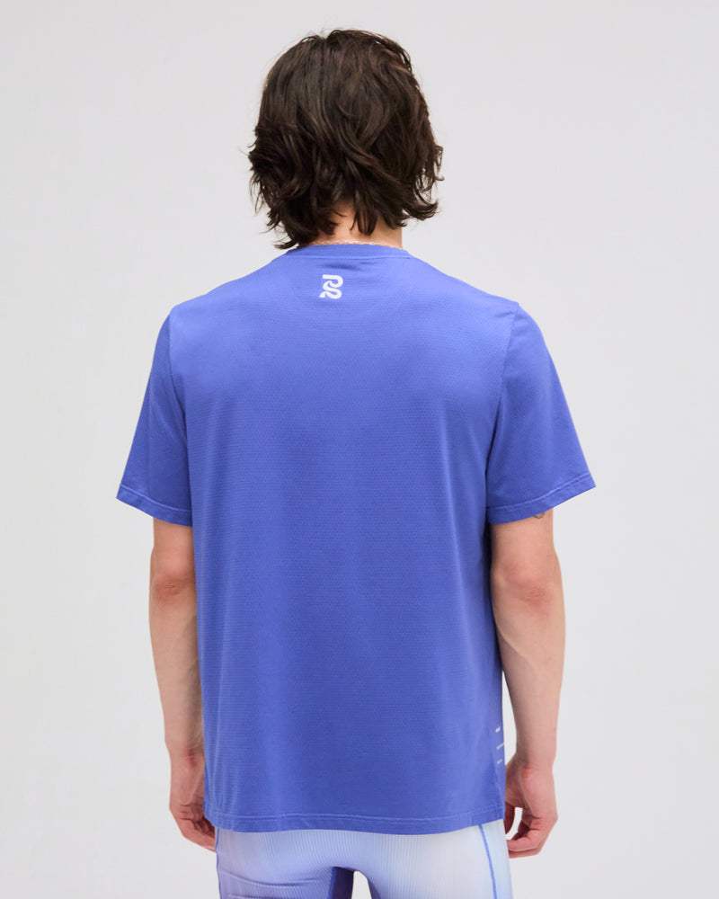 Men's Micromesh™ Run Tee - Deep Peri Blue