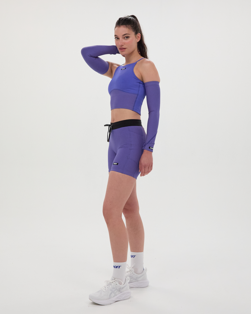 Stamina™ 7 Pocket Nova Crop - Deep Peri Blue