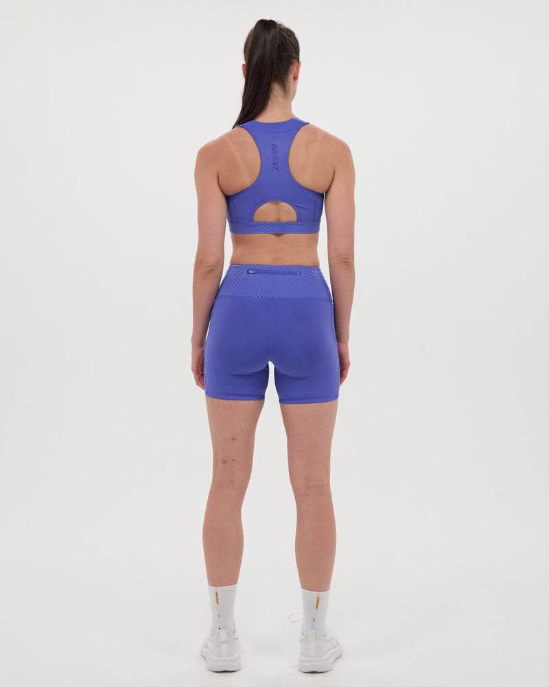 Stamina™ High Waist 5" Compression - Deep Peri Blue