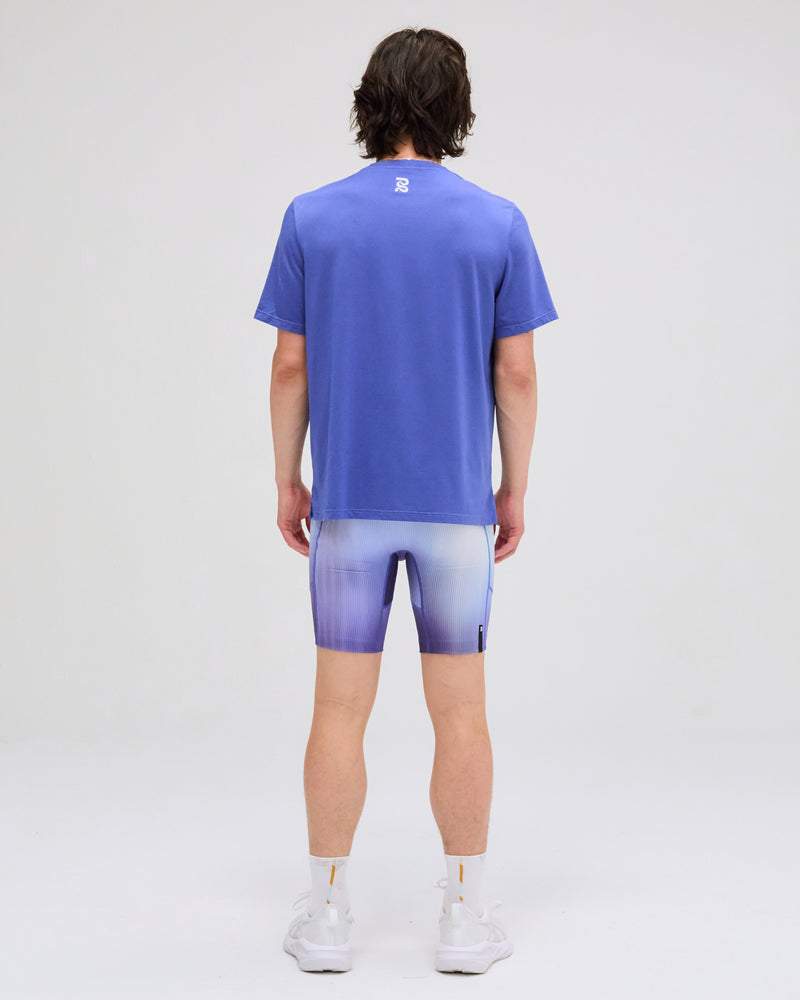 Men's Micromesh™ Run Tee - Deep Peri Blue