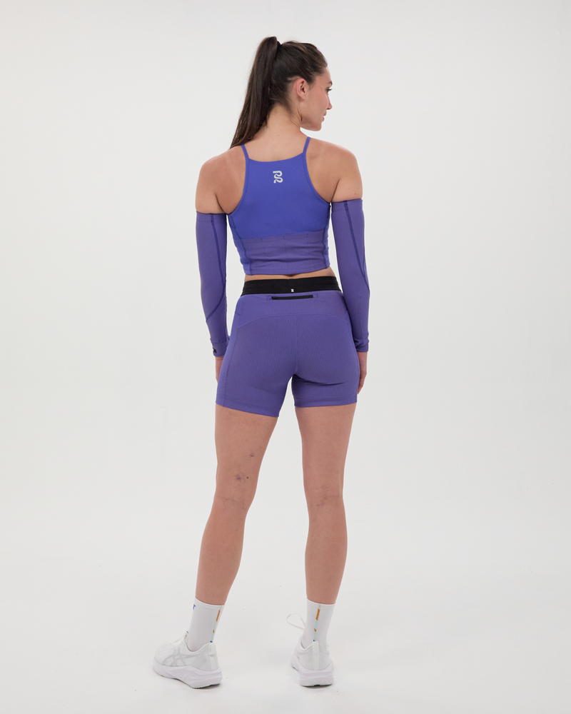Stamina™ 7 Pocket Nova Crop - Deep Peri Blue