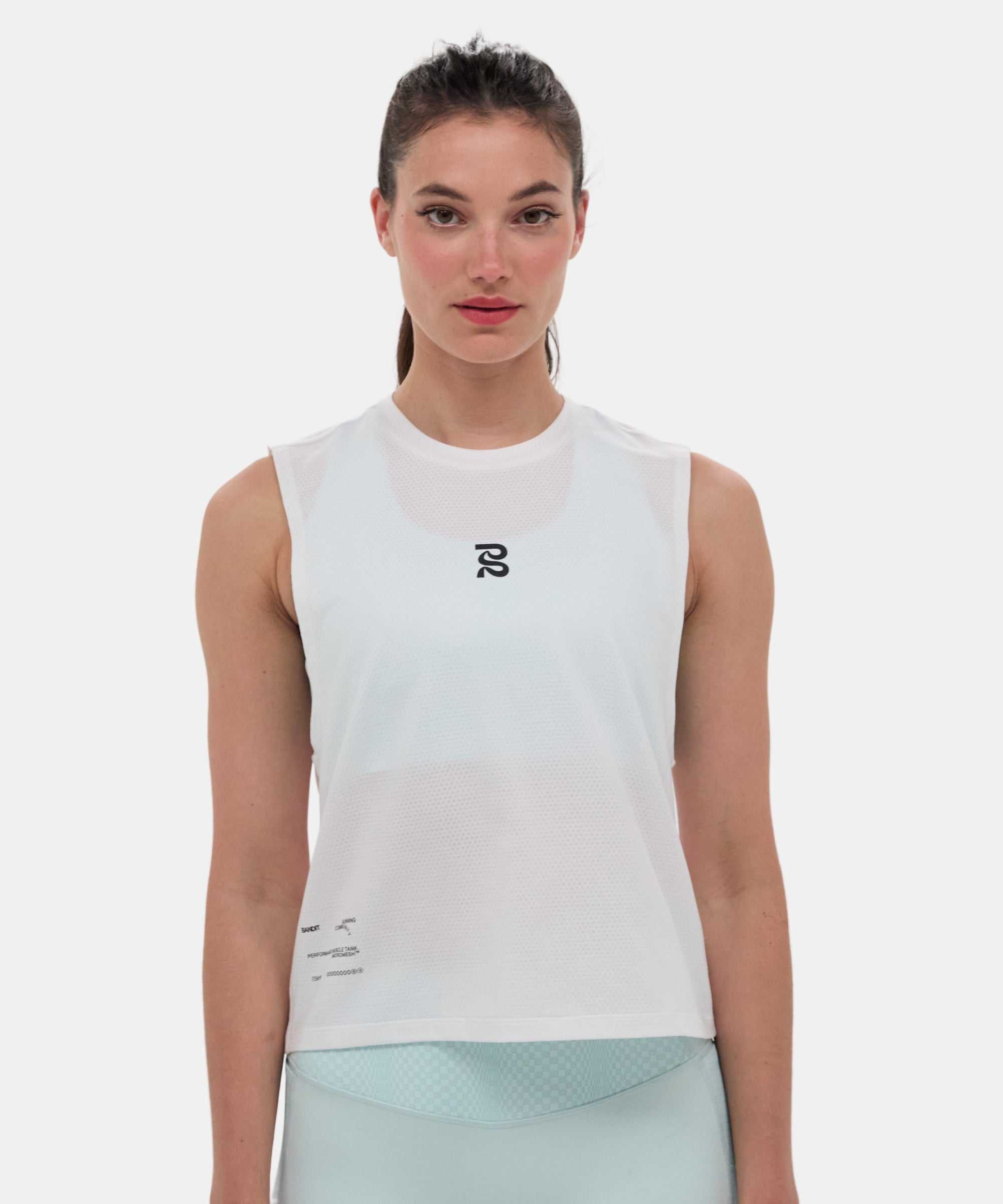 Women's Micromesh™ Run Tank - White