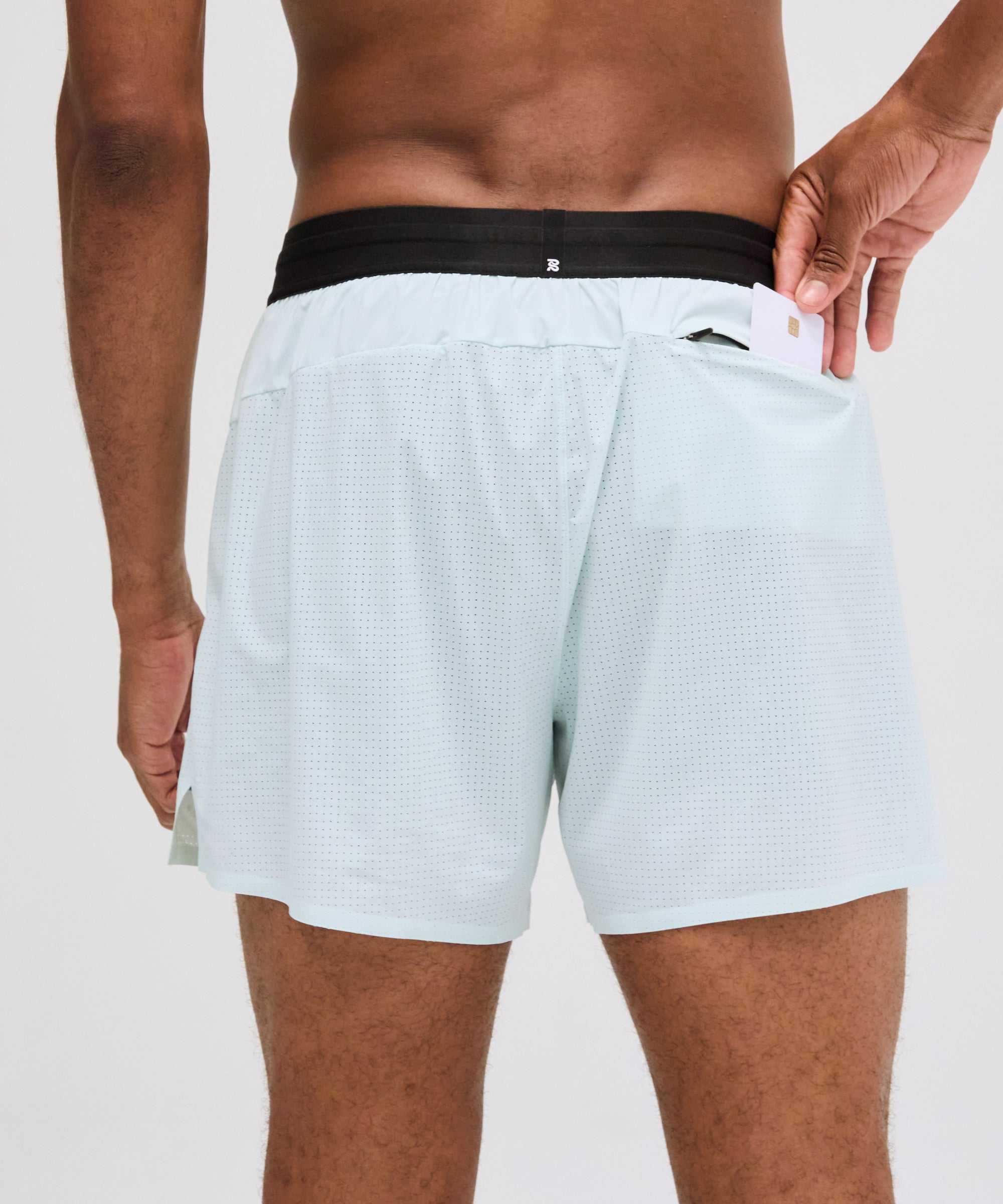 Men's Vento™ 3" Split Short - Minty Blue